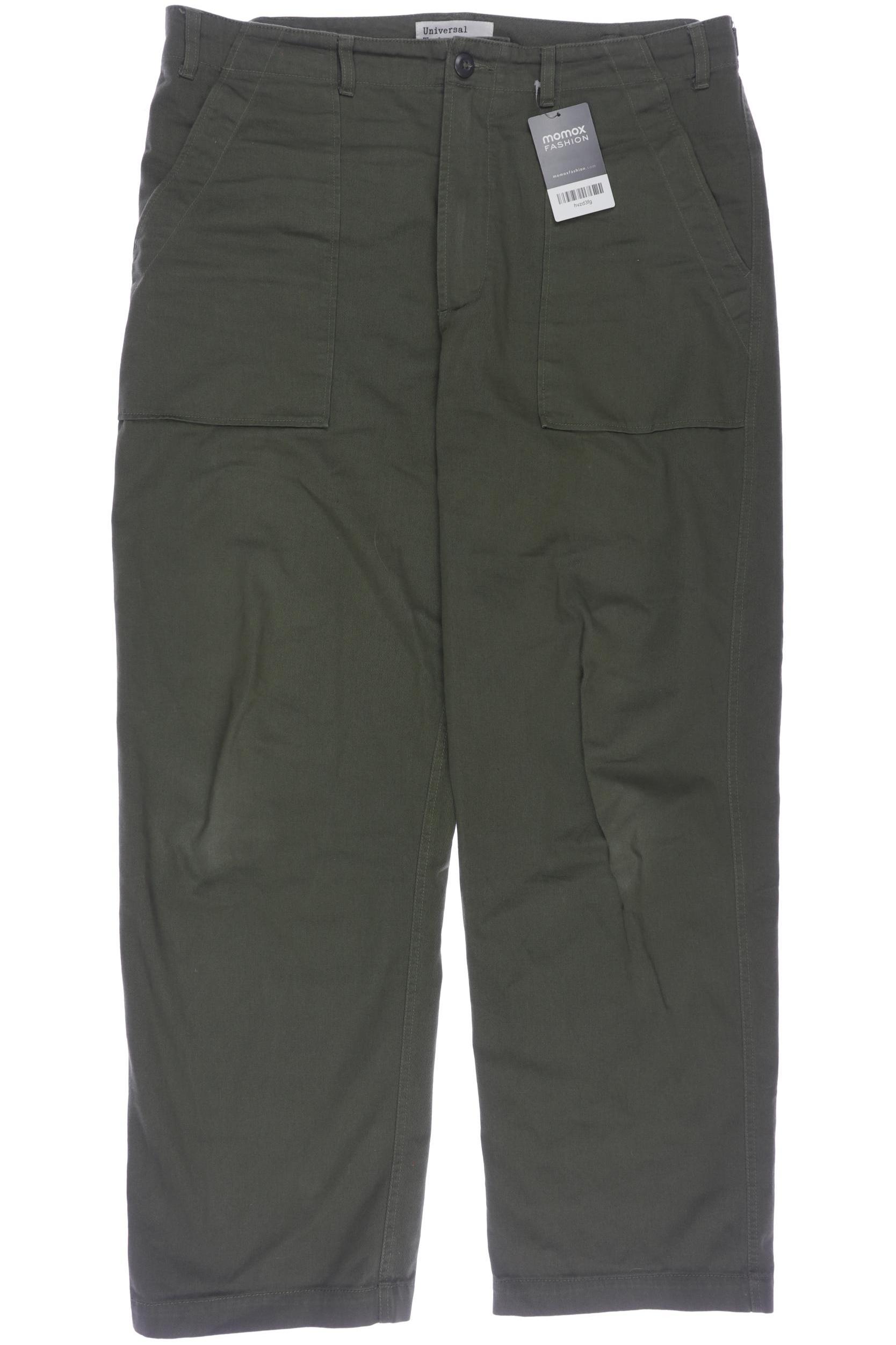 

Universal Works Herren Stoffhose, grün, Gr. 33