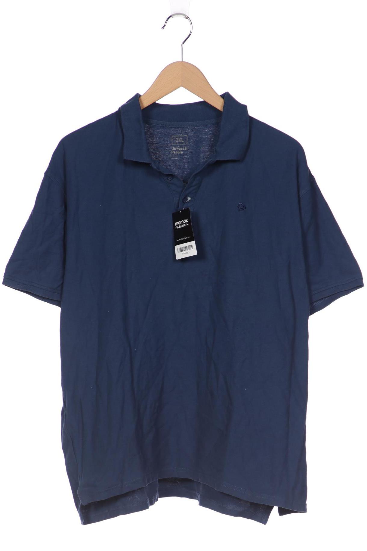 

Universal Works Herren Poloshirt, blau