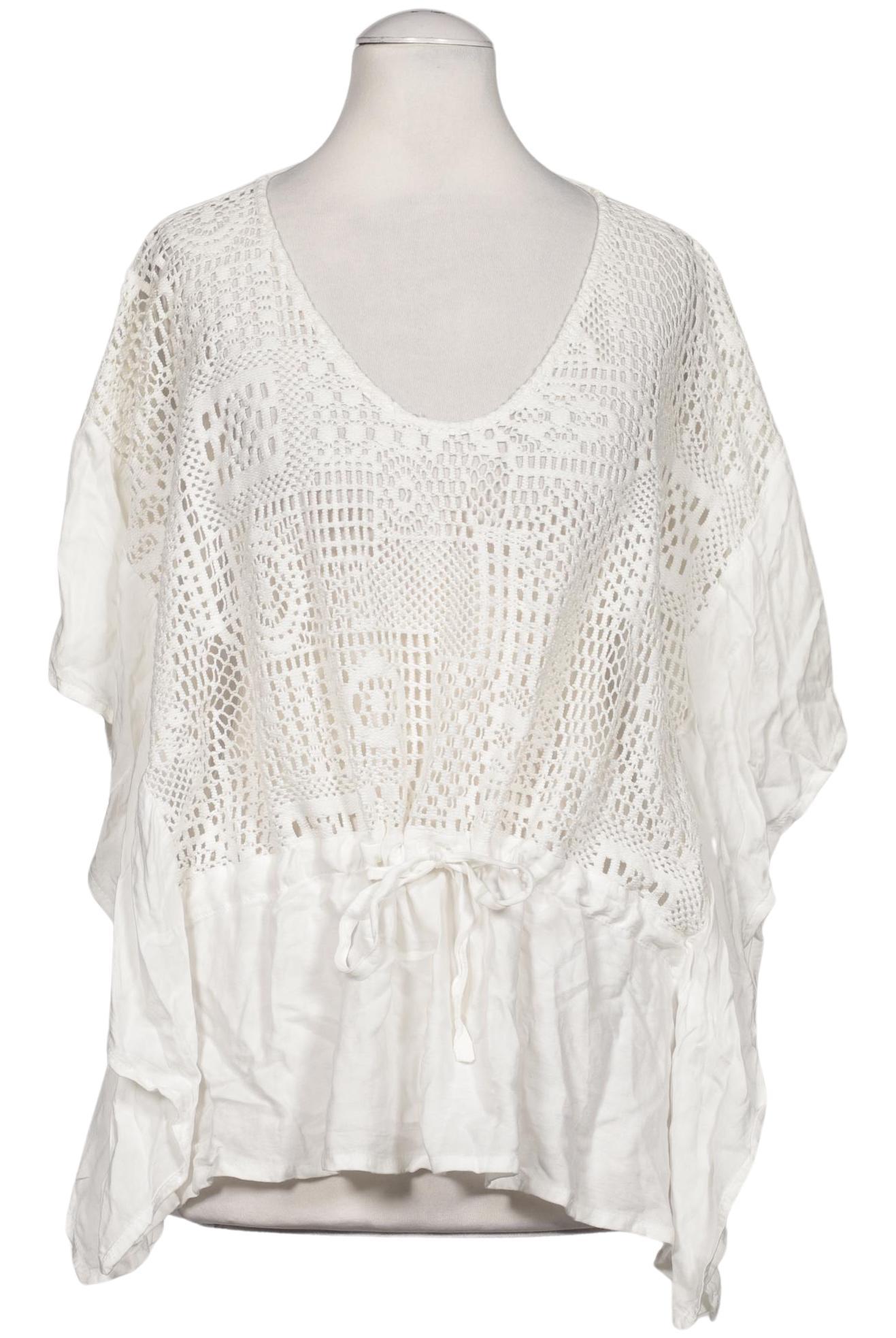 

Uno Piu Uno Damen Bluse, weiß, Gr. 38