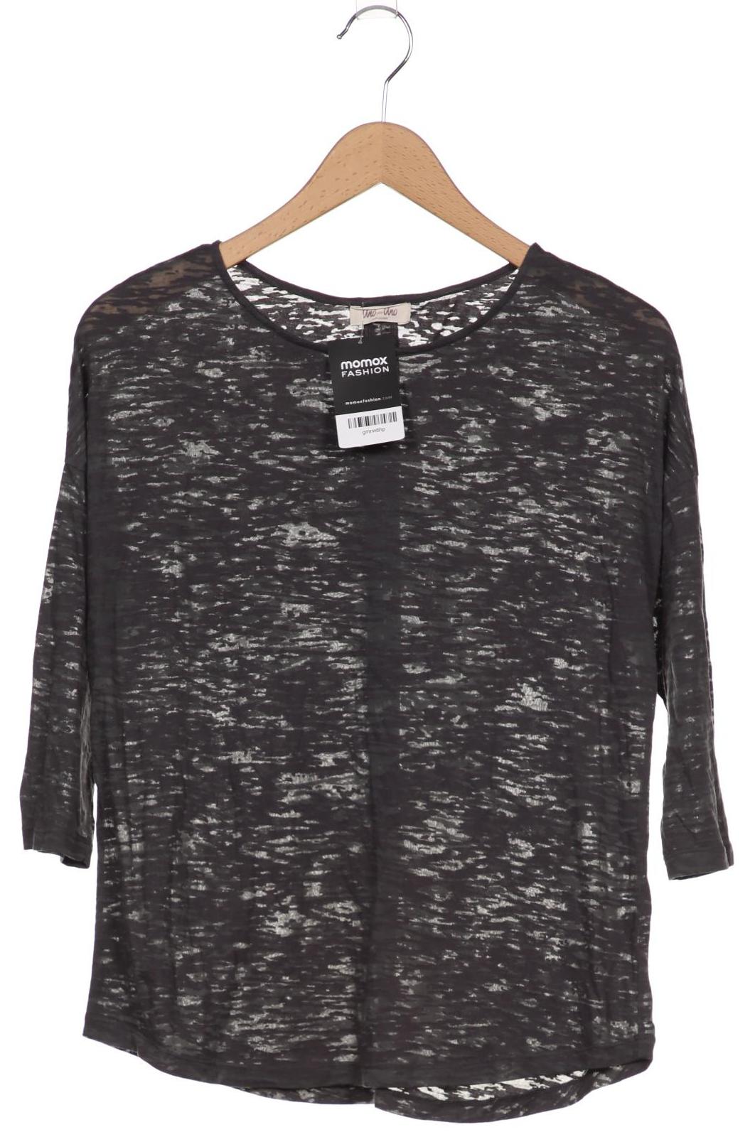 

Uno Piu Uno Damen Langarmshirt, grau