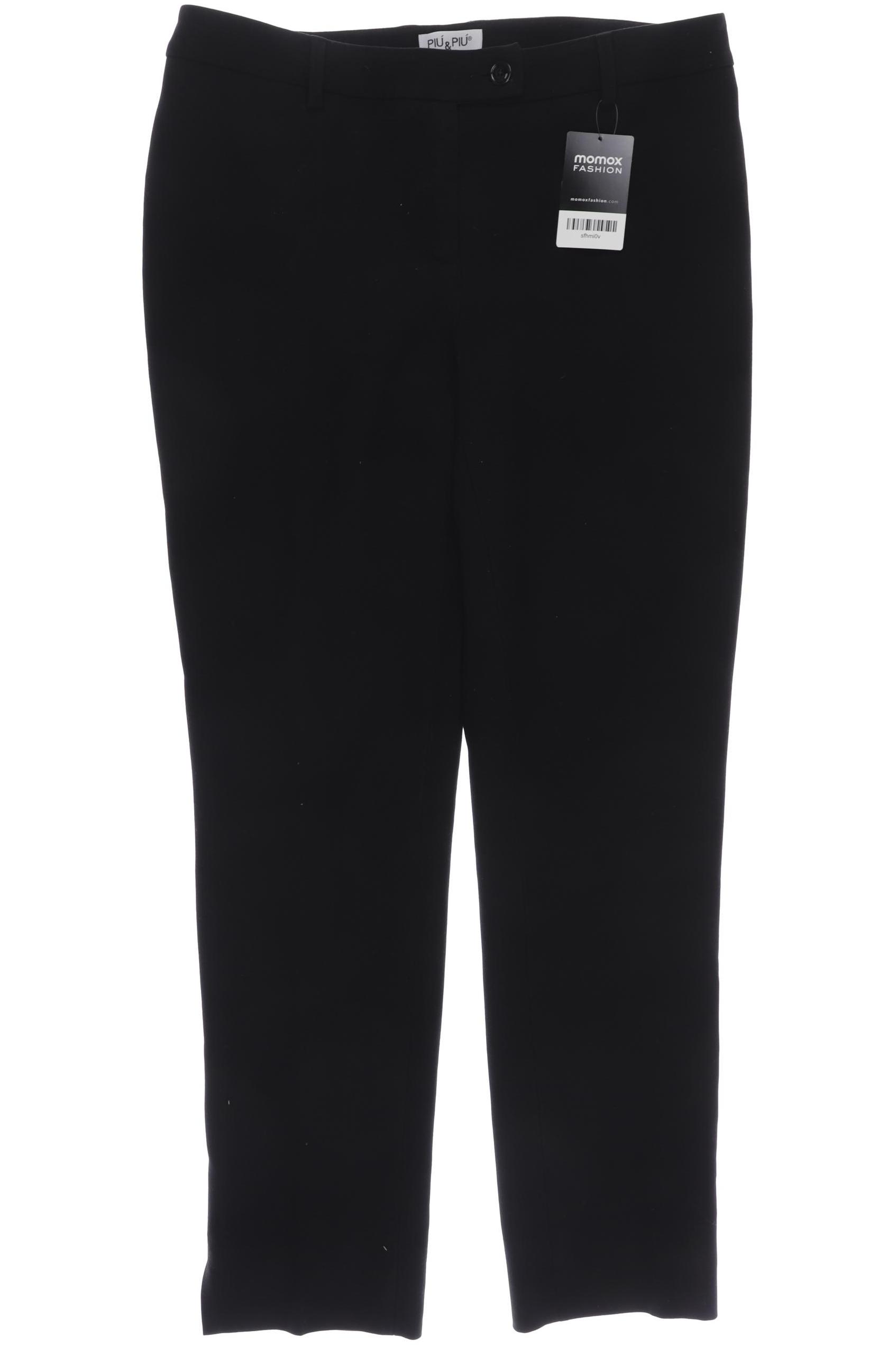 Thumbnail - Uno Piu Uno Damen Stoffhose, schwarz, Gr. 40