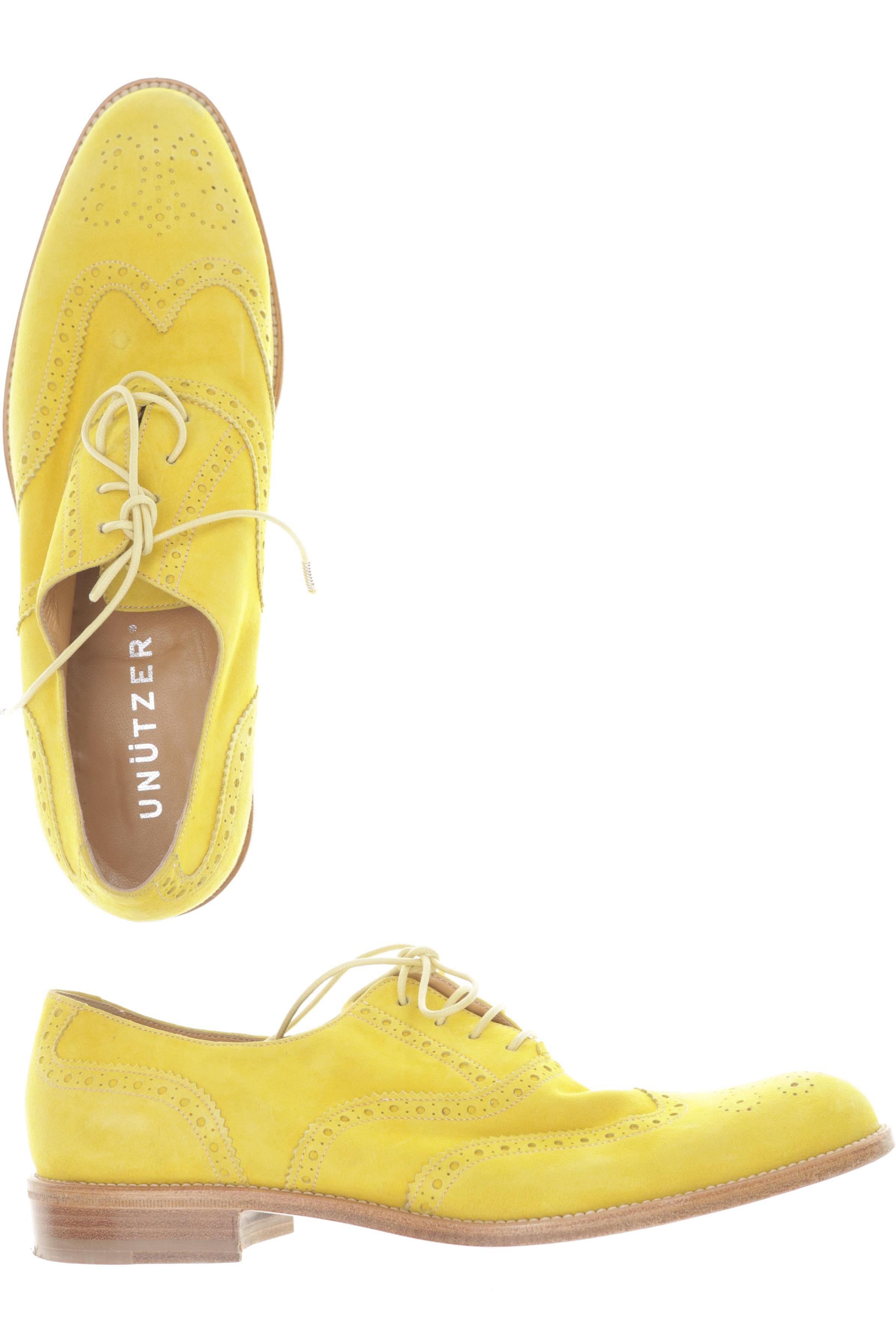 

Unützer Damen Halbschuh, gelb, Gr. 41