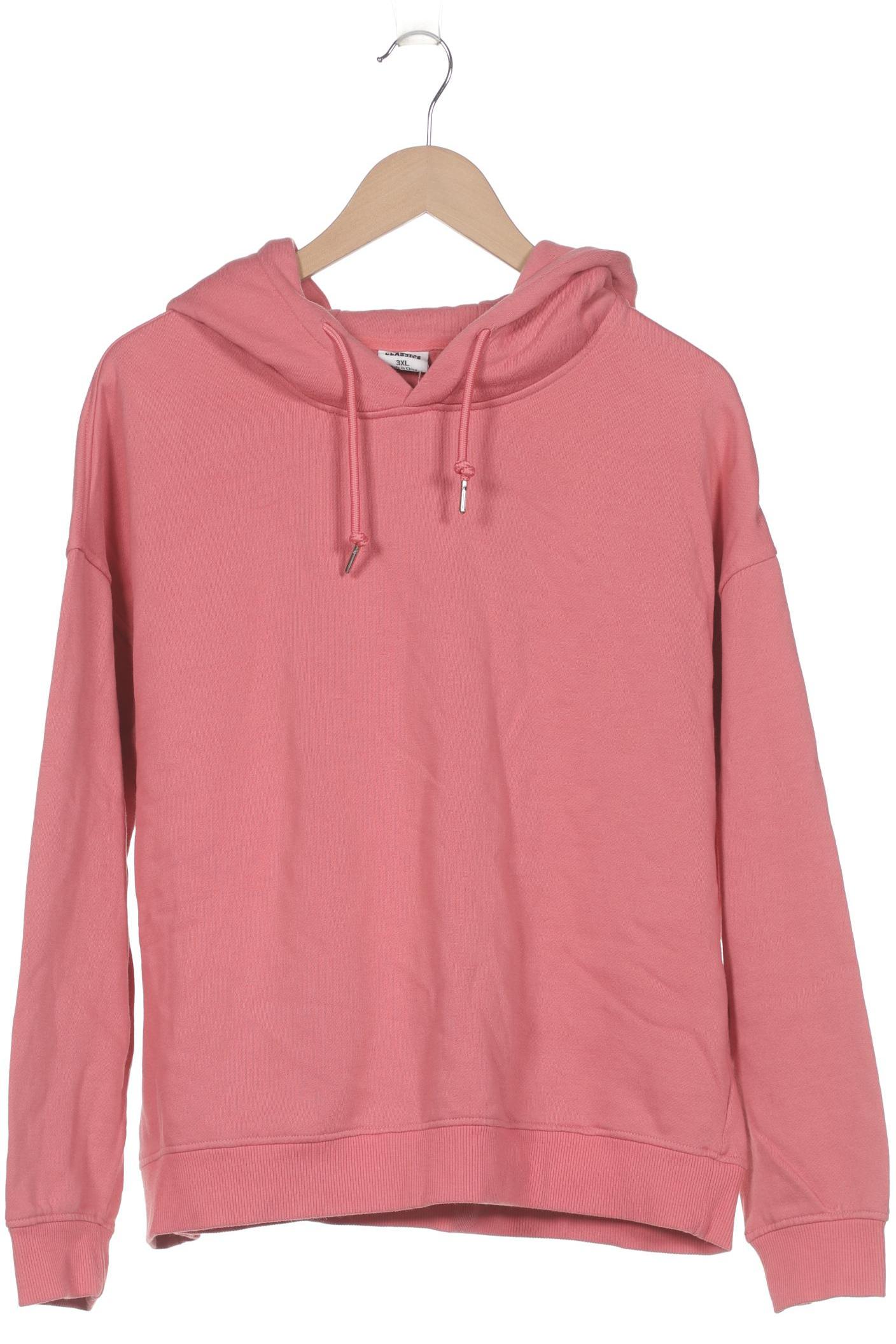 

Urban Classics Damen Kapuzenpullover, pink, Gr. 48