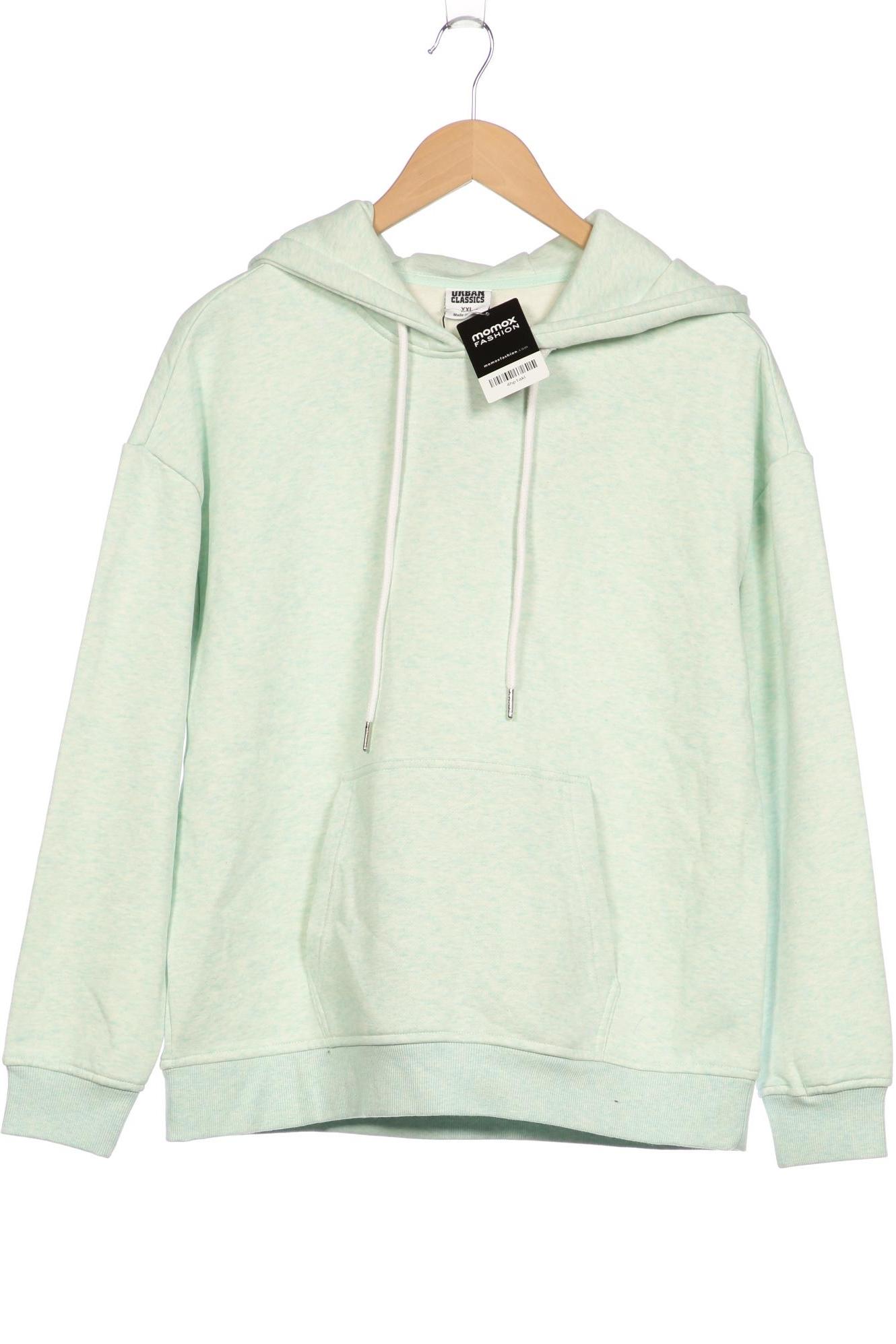 

Urban Classics Damen Kapuzenpullover, türkis, Gr. 46