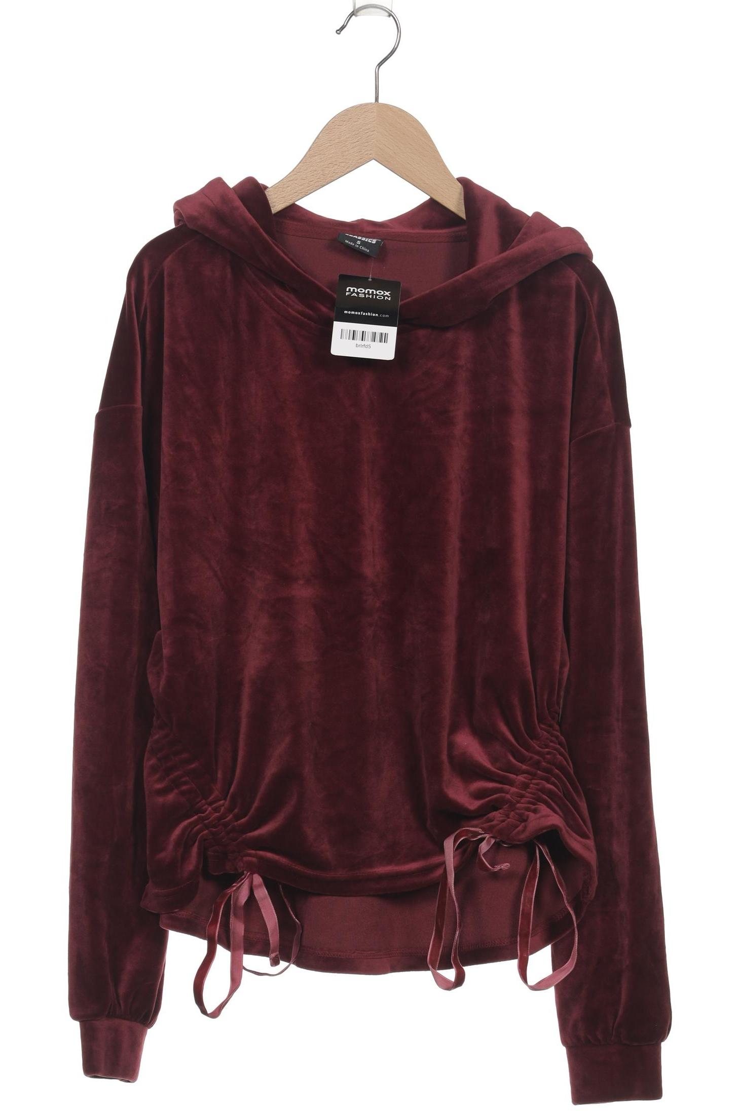 

Urban Classics Damen Kapuzenpullover, bordeaux, Gr. 36