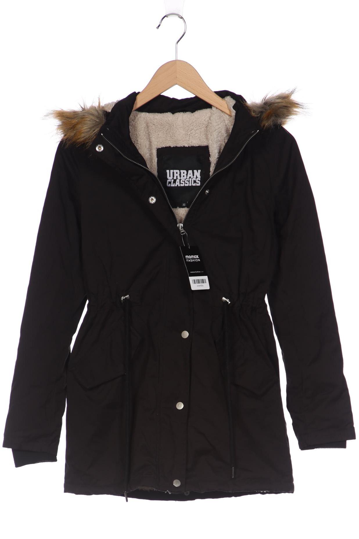 

URBAN CLASSICS Damen Mantel, schwarz