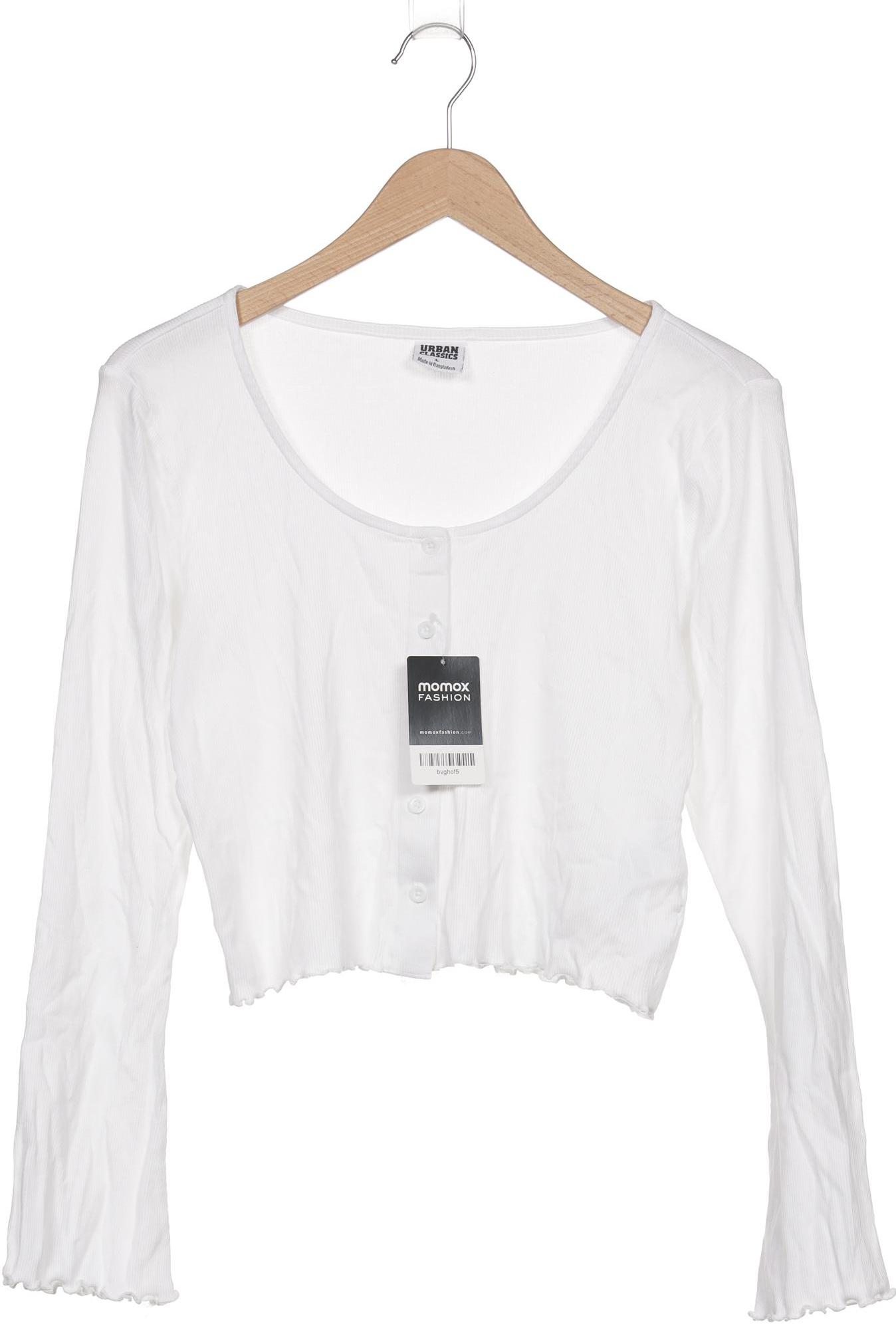 

Urban Classics Damen Strickjacke, weiß, Gr. 42