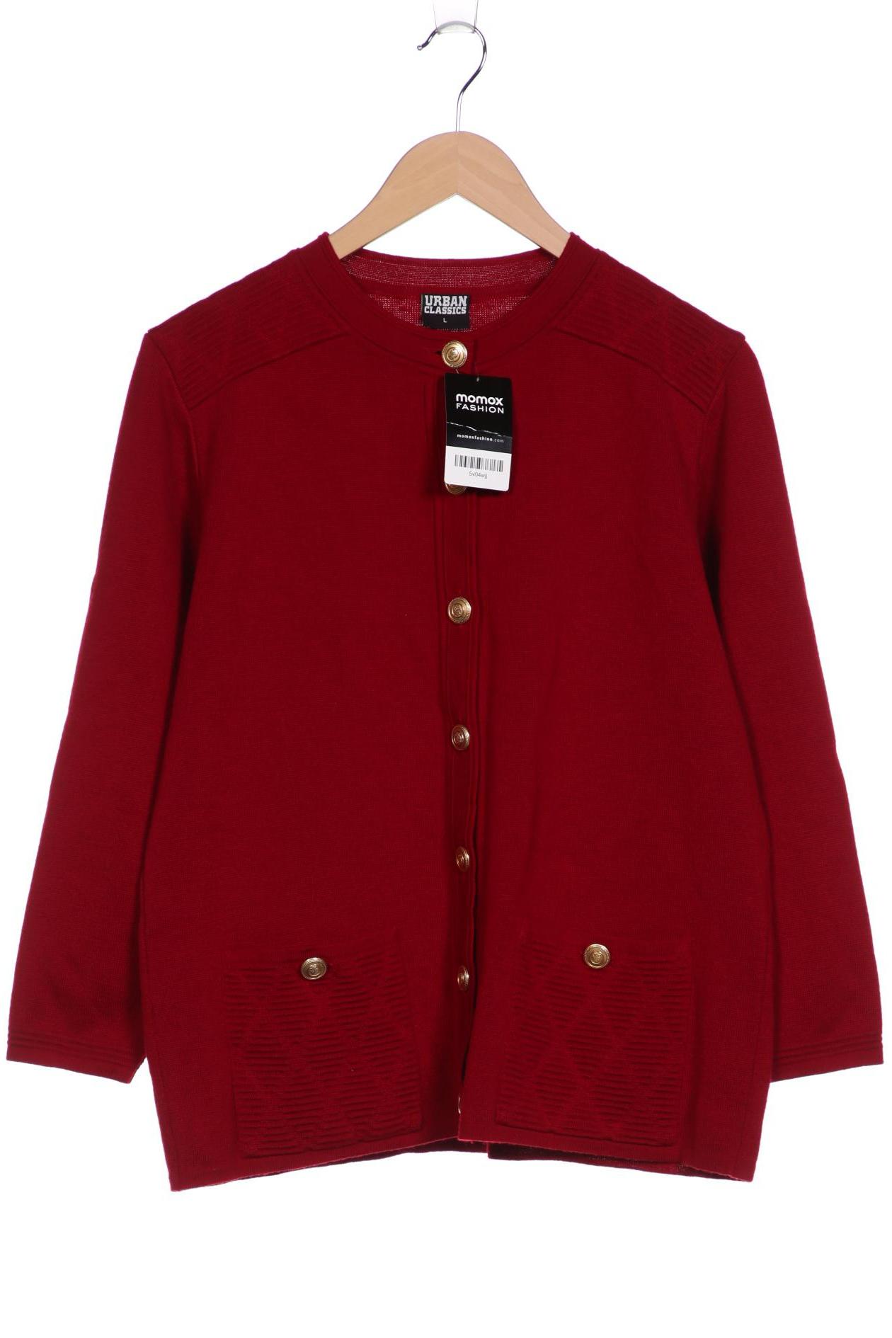 

Urban Classics Damen Strickjacke, rot, Gr. 42