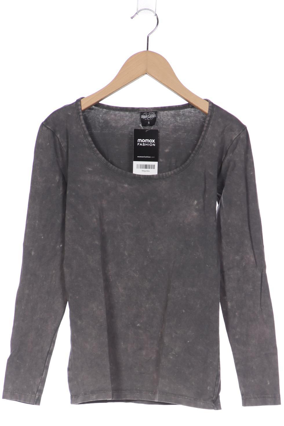 

URBAN CLASSICS Damen Langarmshirt, grau