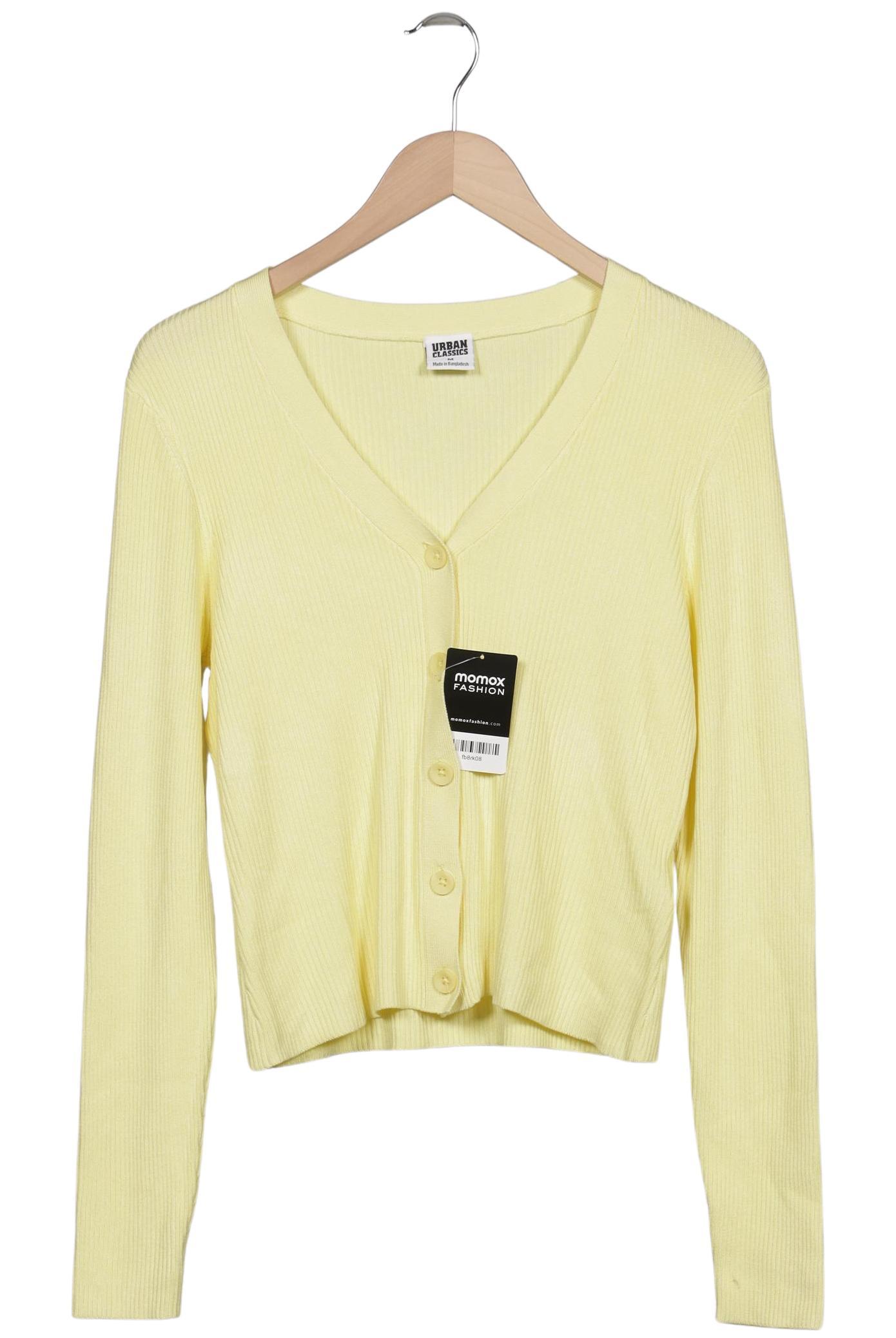 

Urban Classics Damen Strickjacke, gelb, Gr. 38