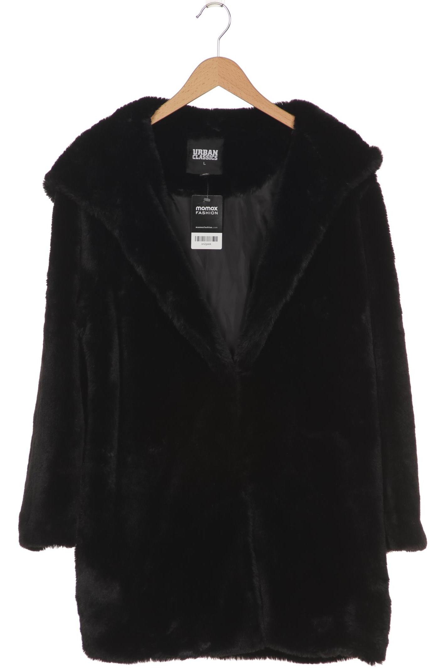 

URBAN CLASSICS Damen Mantel, schwarz