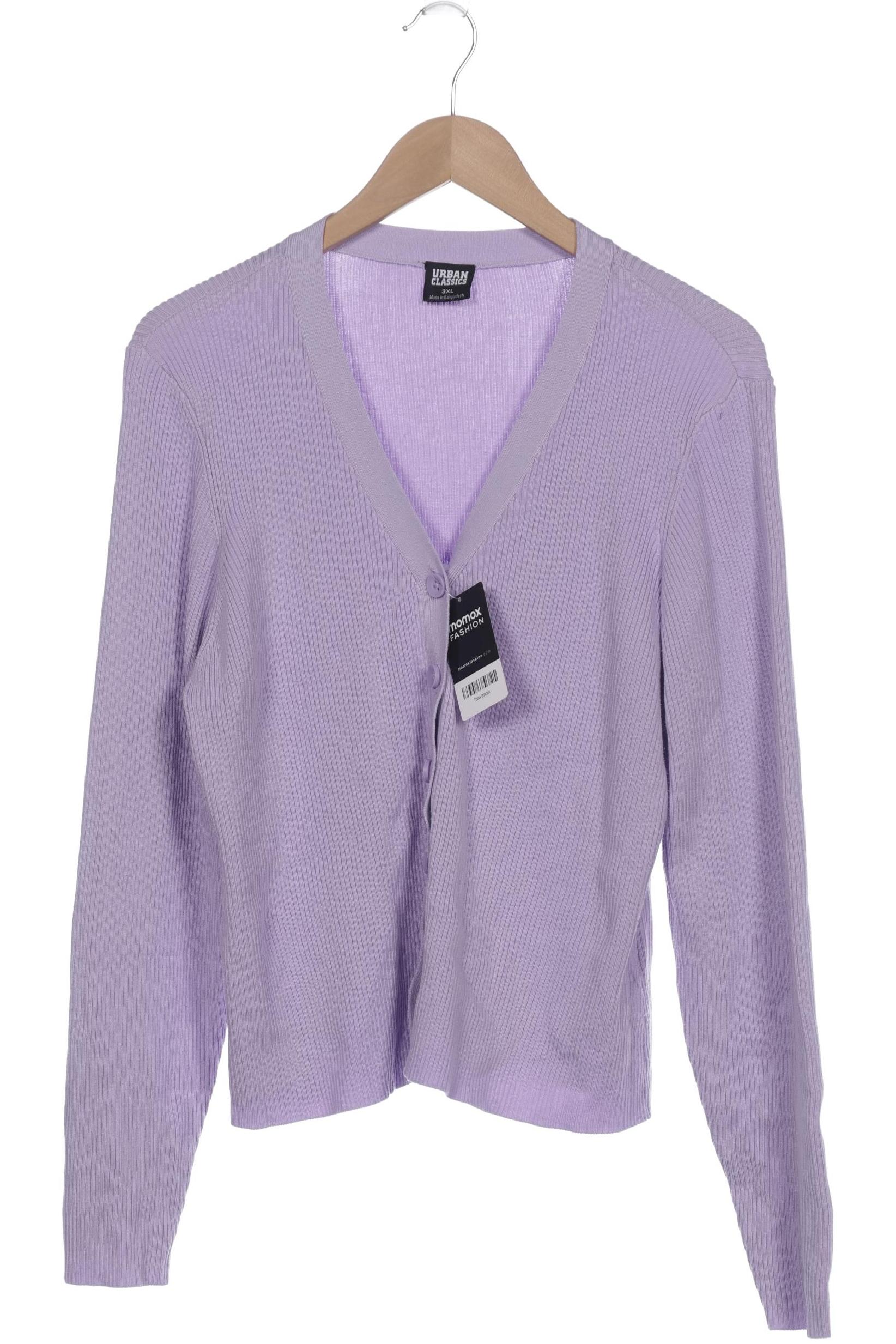 

Urban Classics Damen Strickjacke, flieder, Gr. 48