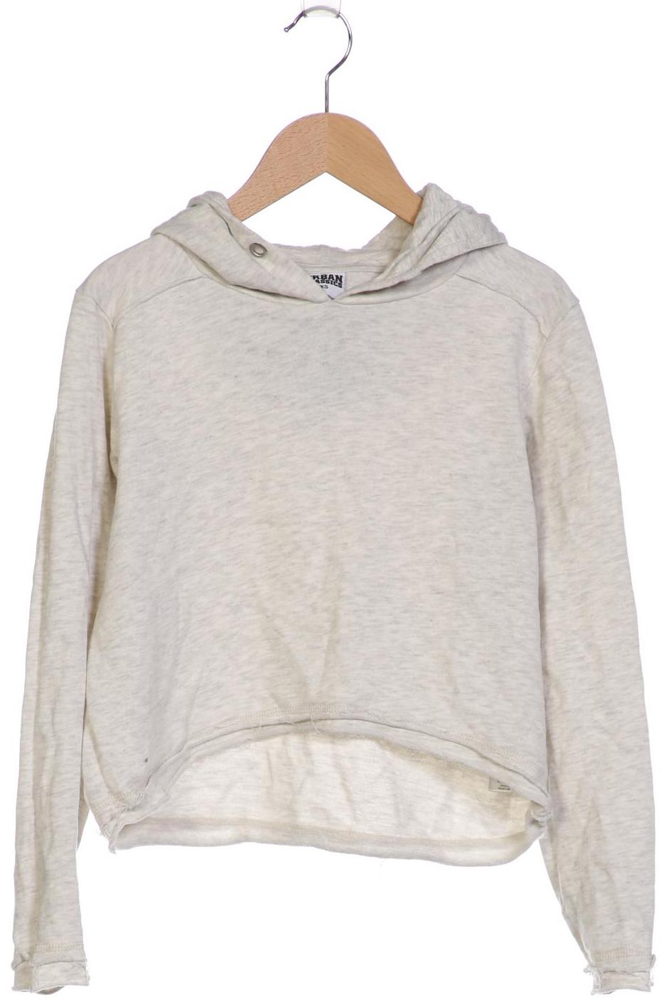 

Urban Classics Damen Kapuzenpullover, grau, Gr. 34