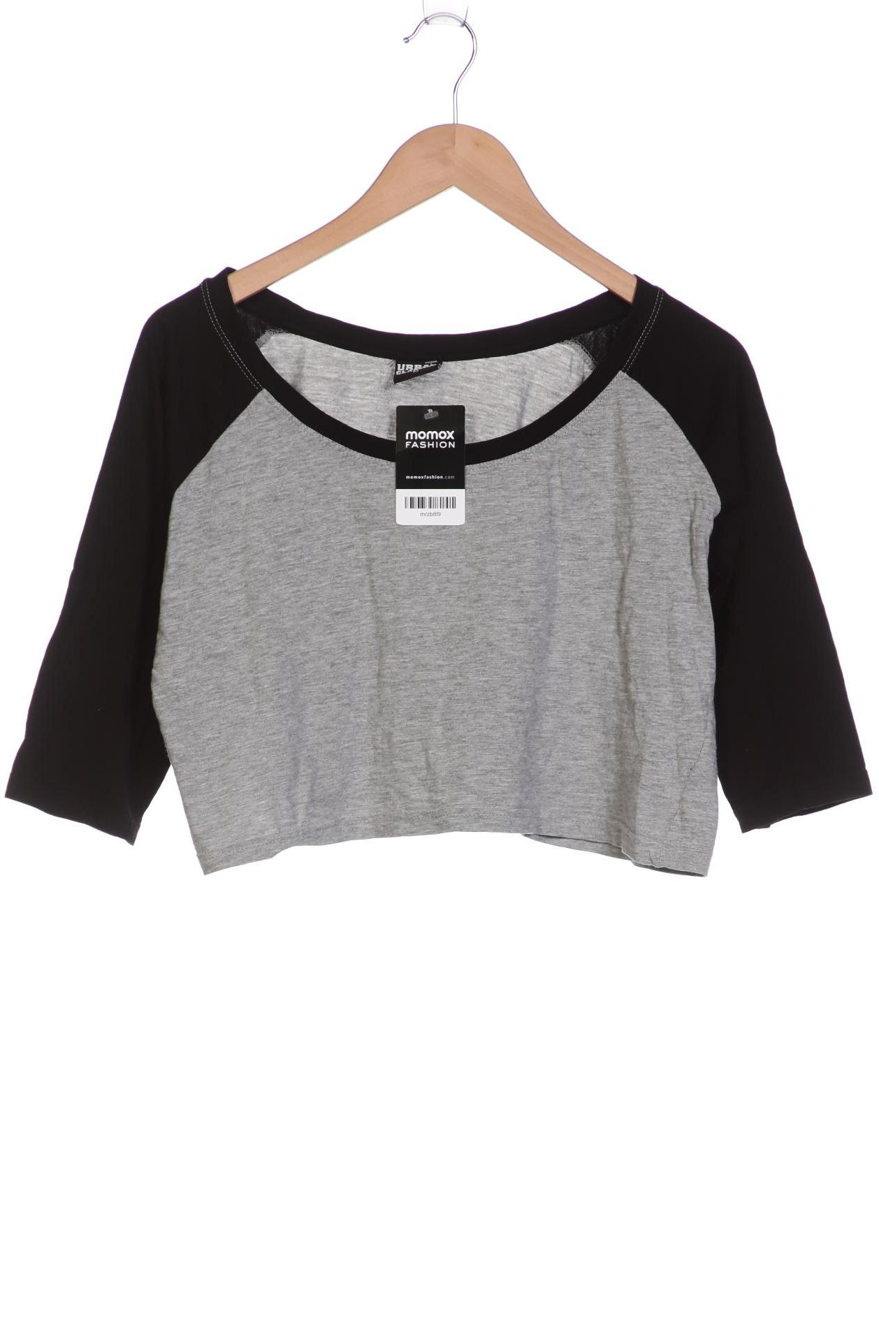 

URBAN CLASSICS Damen Langarmshirt, grau