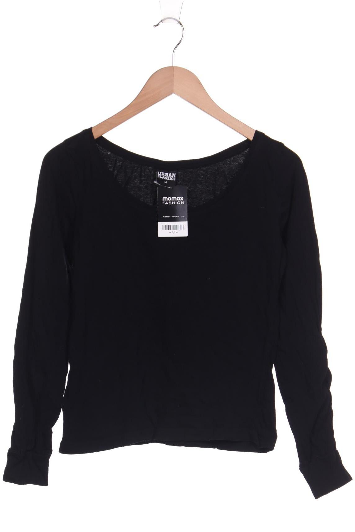 

URBAN CLASSICS Damen Langarmshirt, schwarz