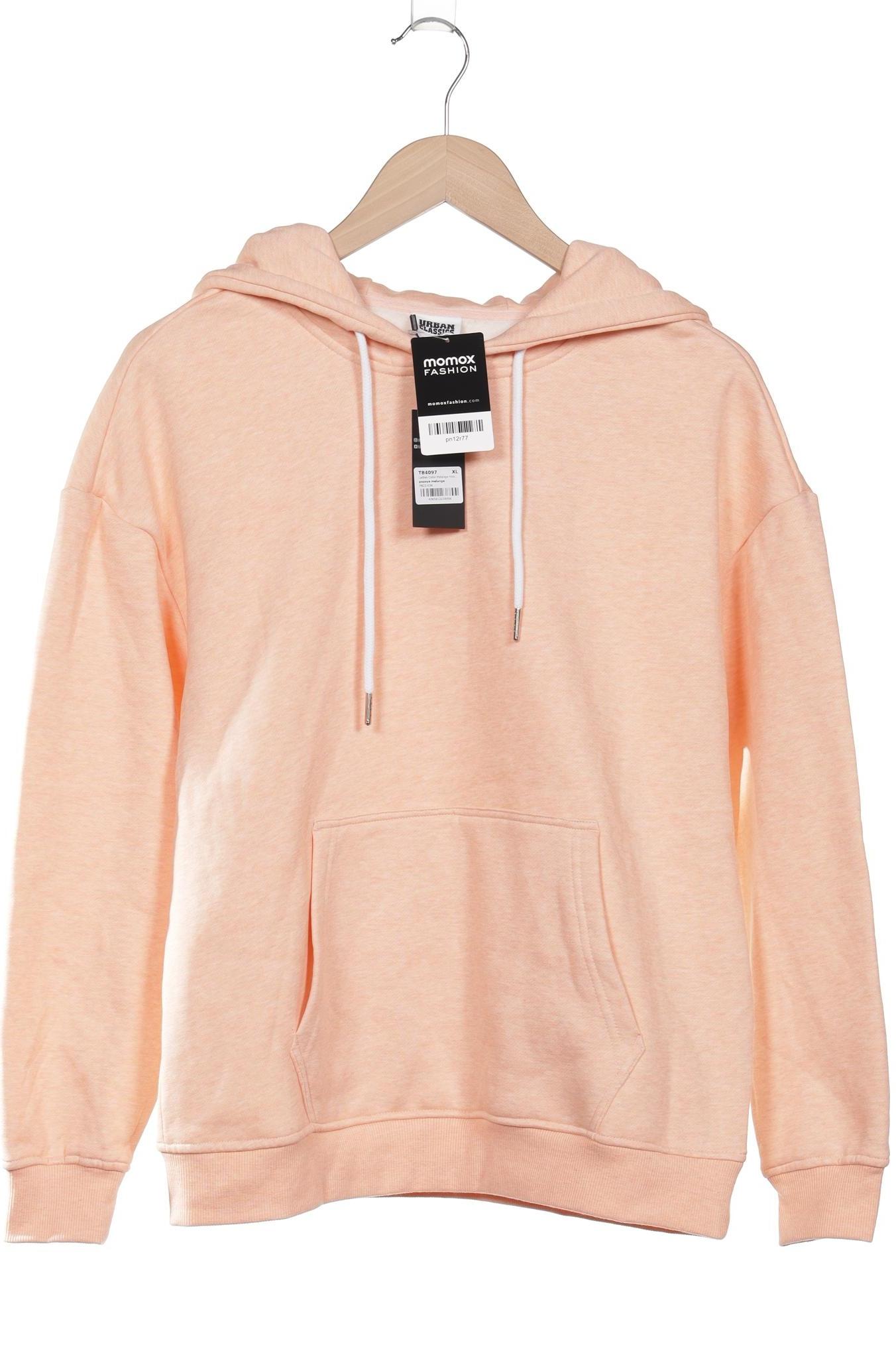 

Urban Classics Damen Kapuzenpullover, orange, Gr. 44