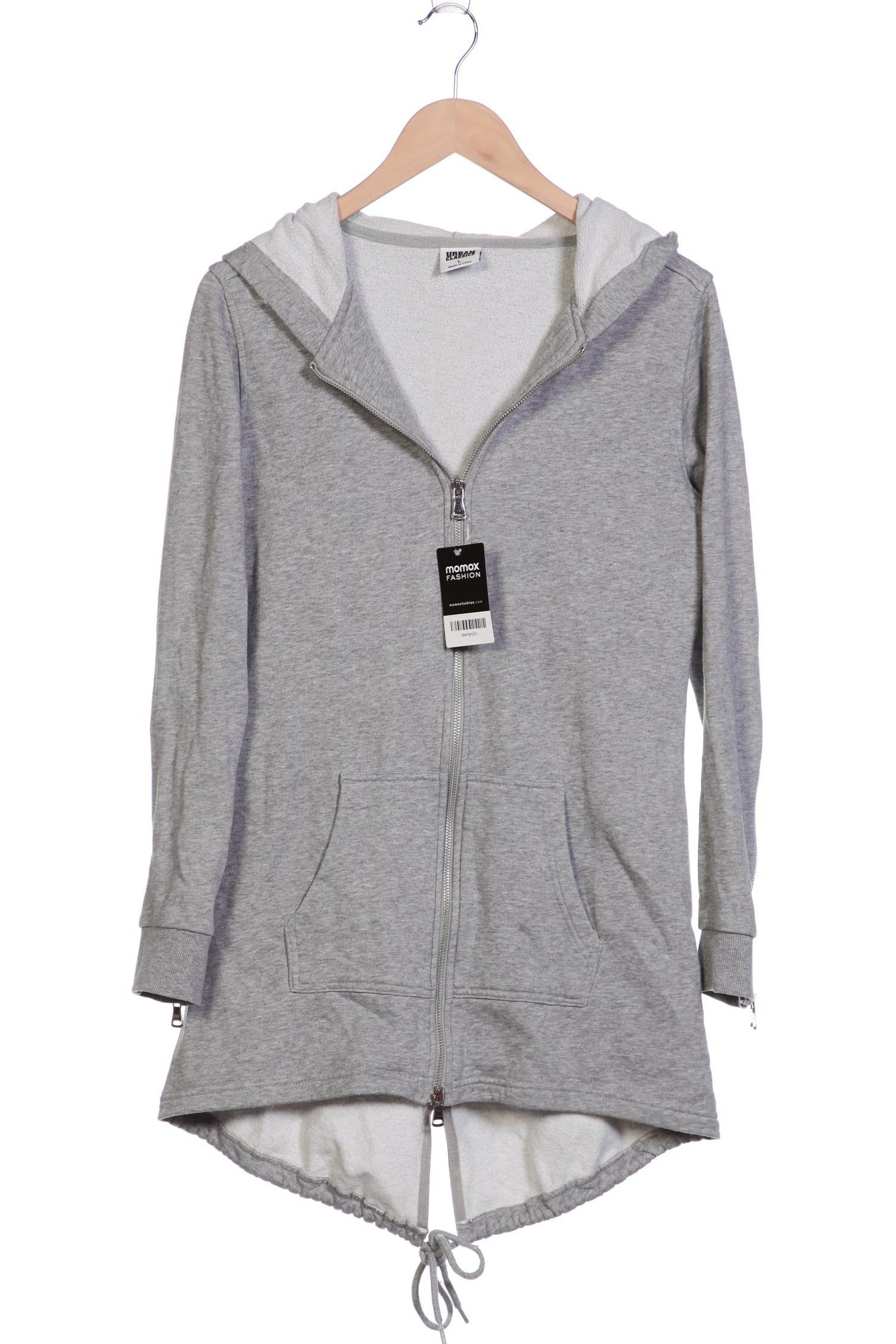 

Urban Classics Damen Kapuzenpullover, grau, Gr. 42
