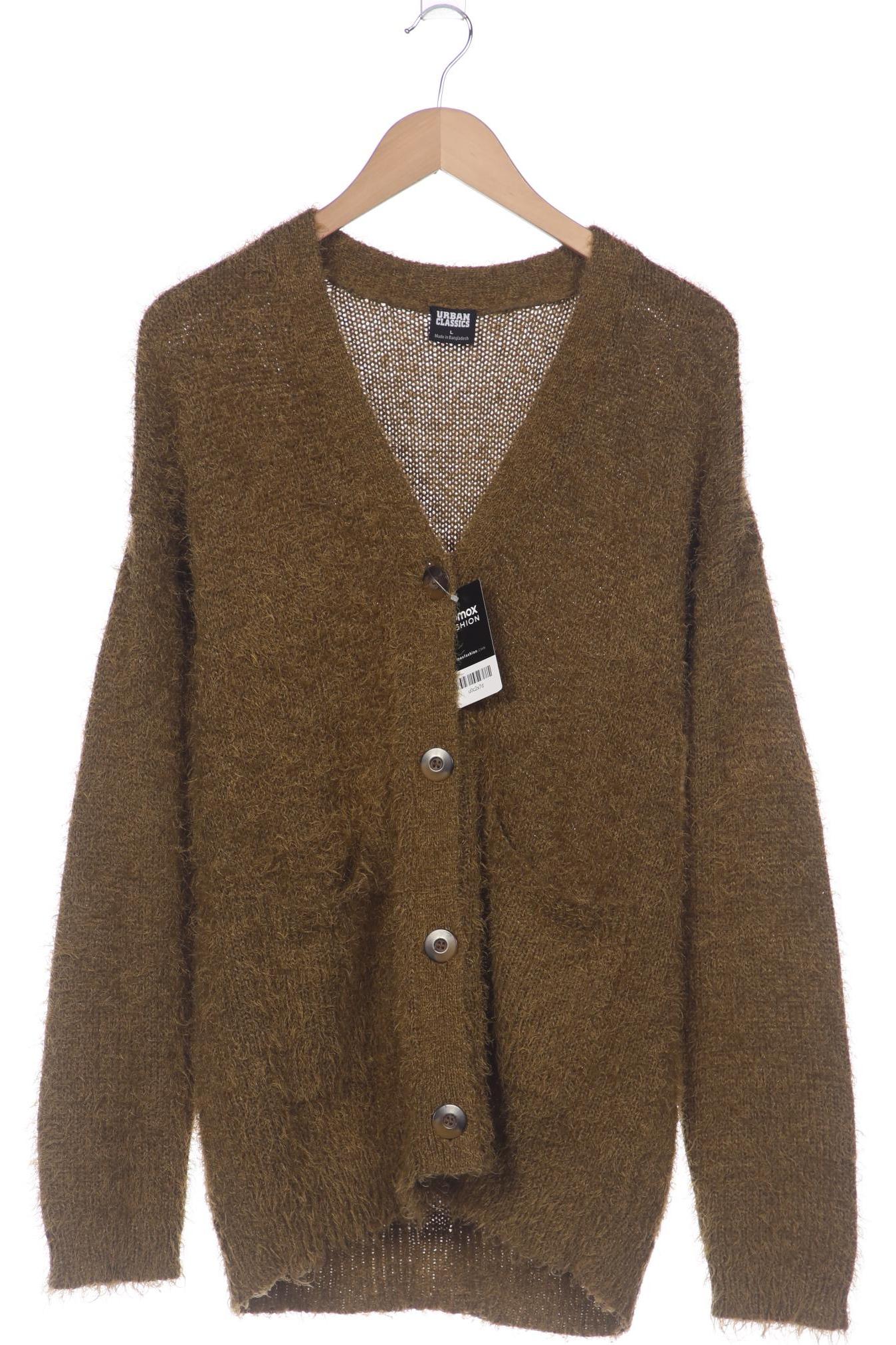 

Urban Classics Damen Strickjacke, grün, Gr. 42