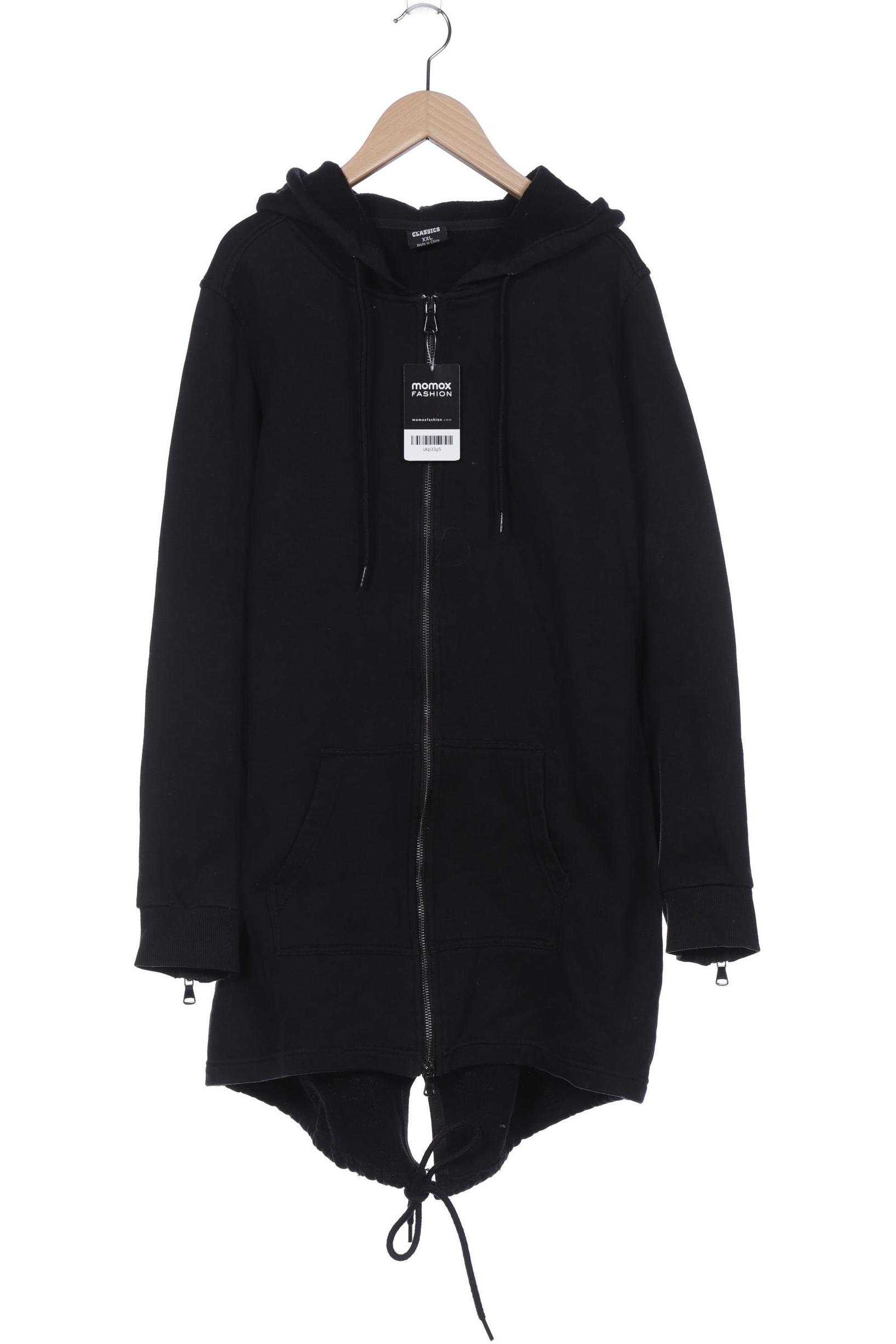 

Urban Classics Damen Kapuzenpullover, schwarz, Gr. 46