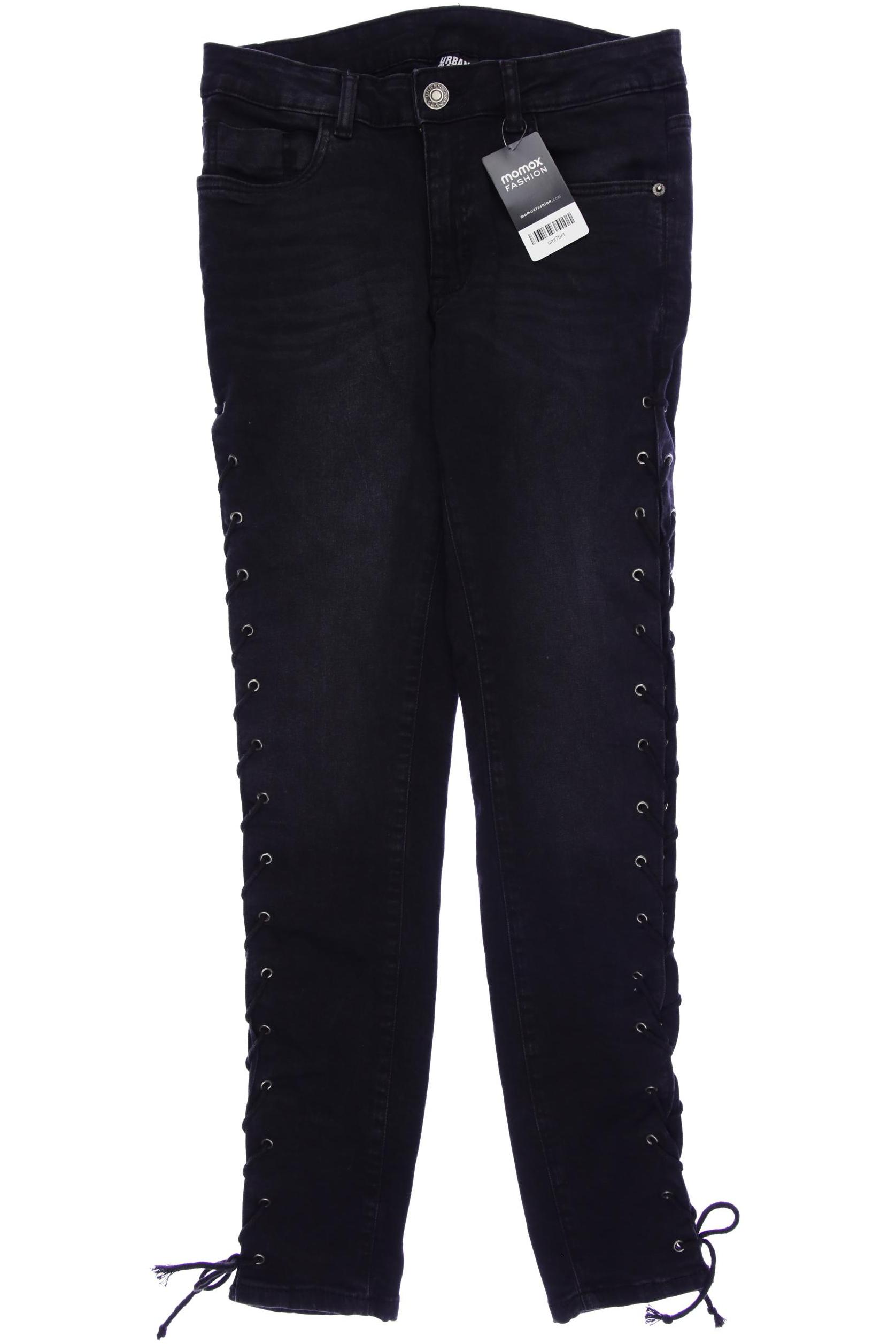 

Urban Classics Damen Jeans, schwarz, Gr. 27