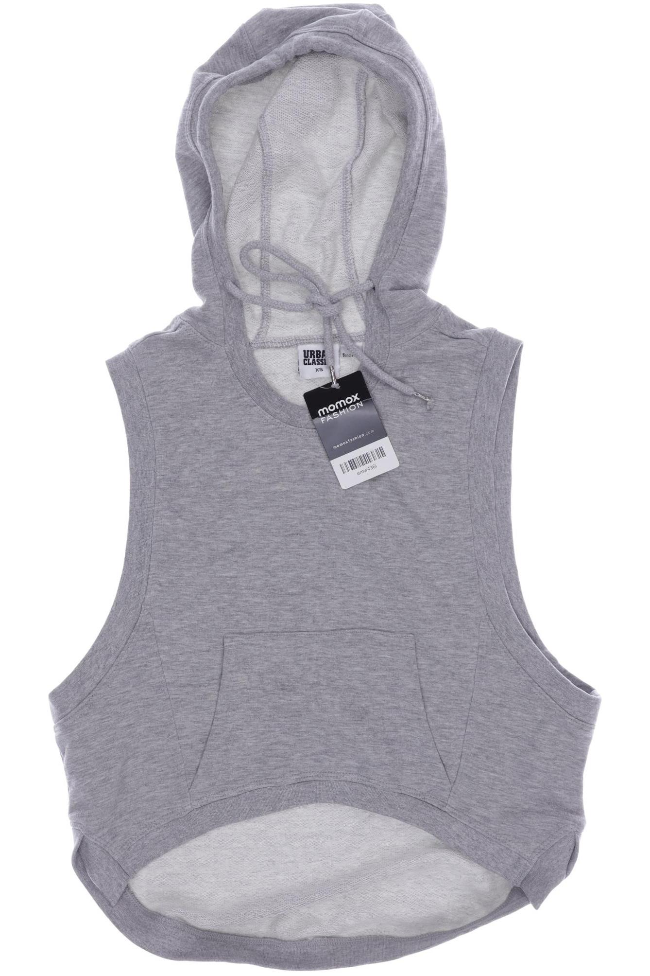 

Urban Classics Damen Kapuzenpullover, grau, Gr. 34