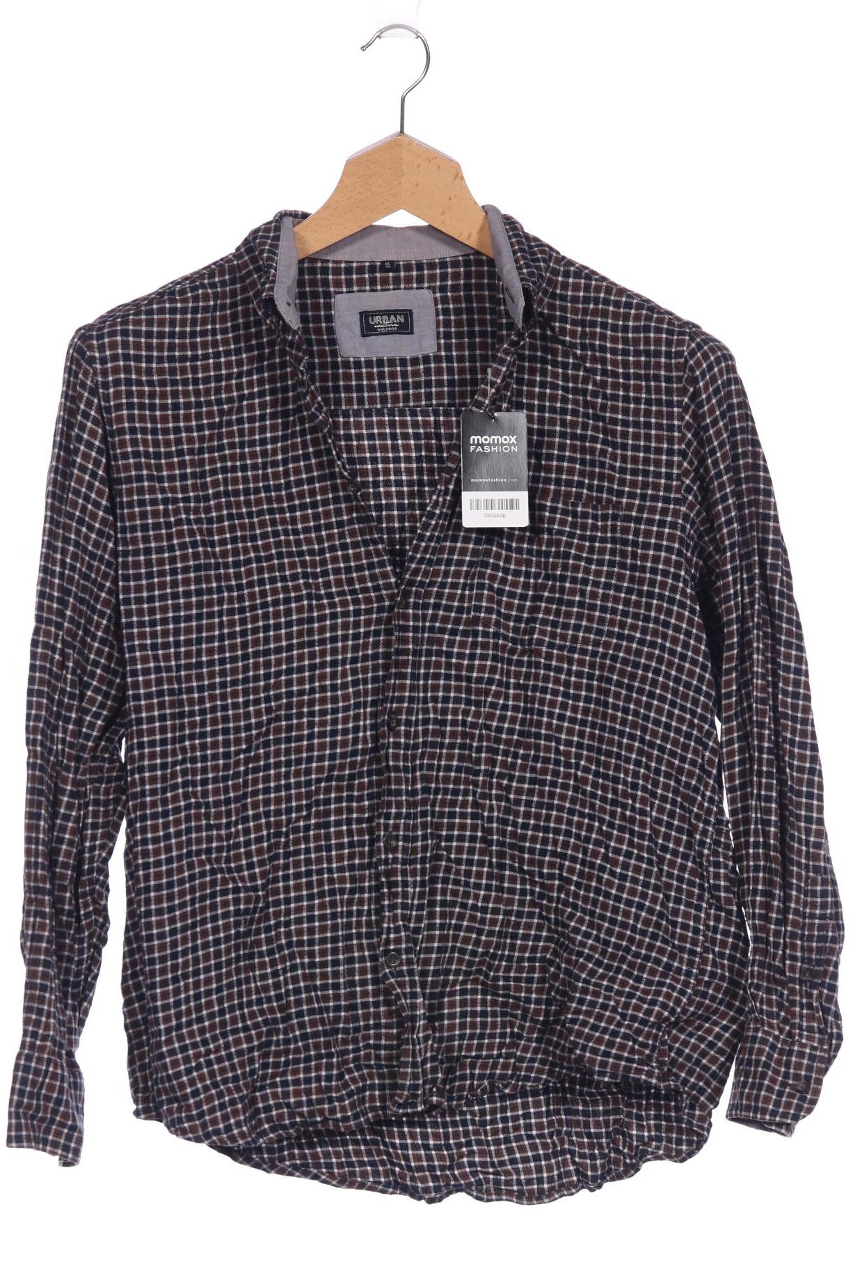

Urban Classics Herren Hemd, braun, Gr. 56