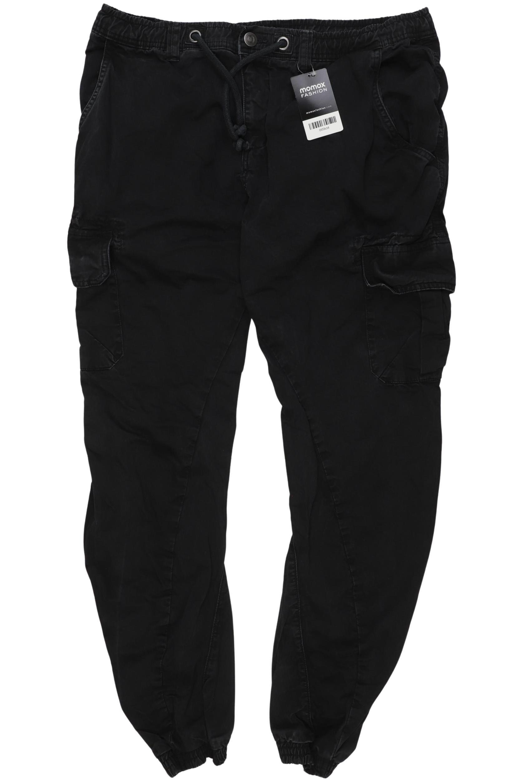

Urban Classics Herren Stoffhose, schwarz, Gr. 0
