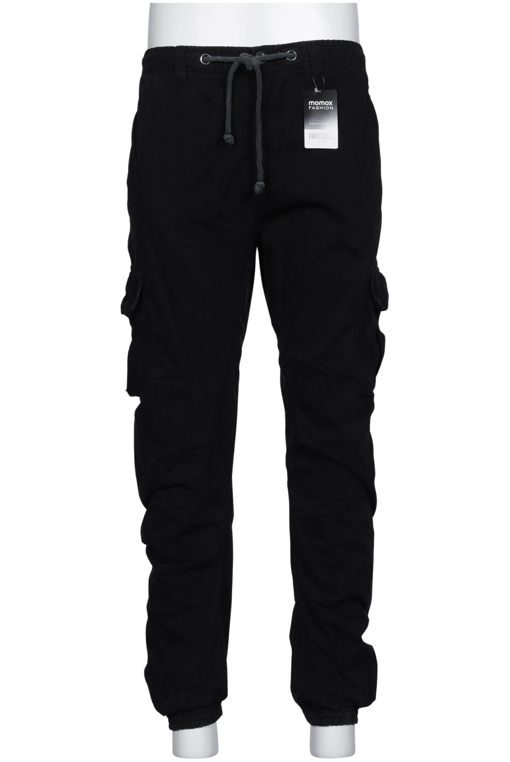 

Urban Classics Herren Stoffhose, schwarz, Gr. 0