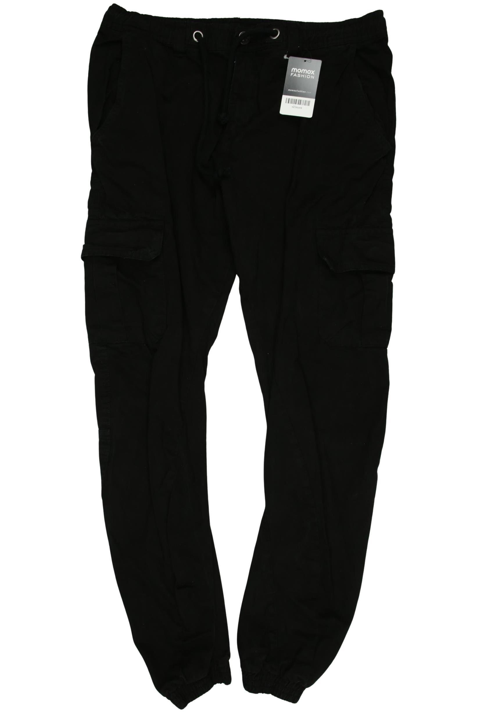 

Urban Classics Herren Stoffhose, schwarz, Gr. 0