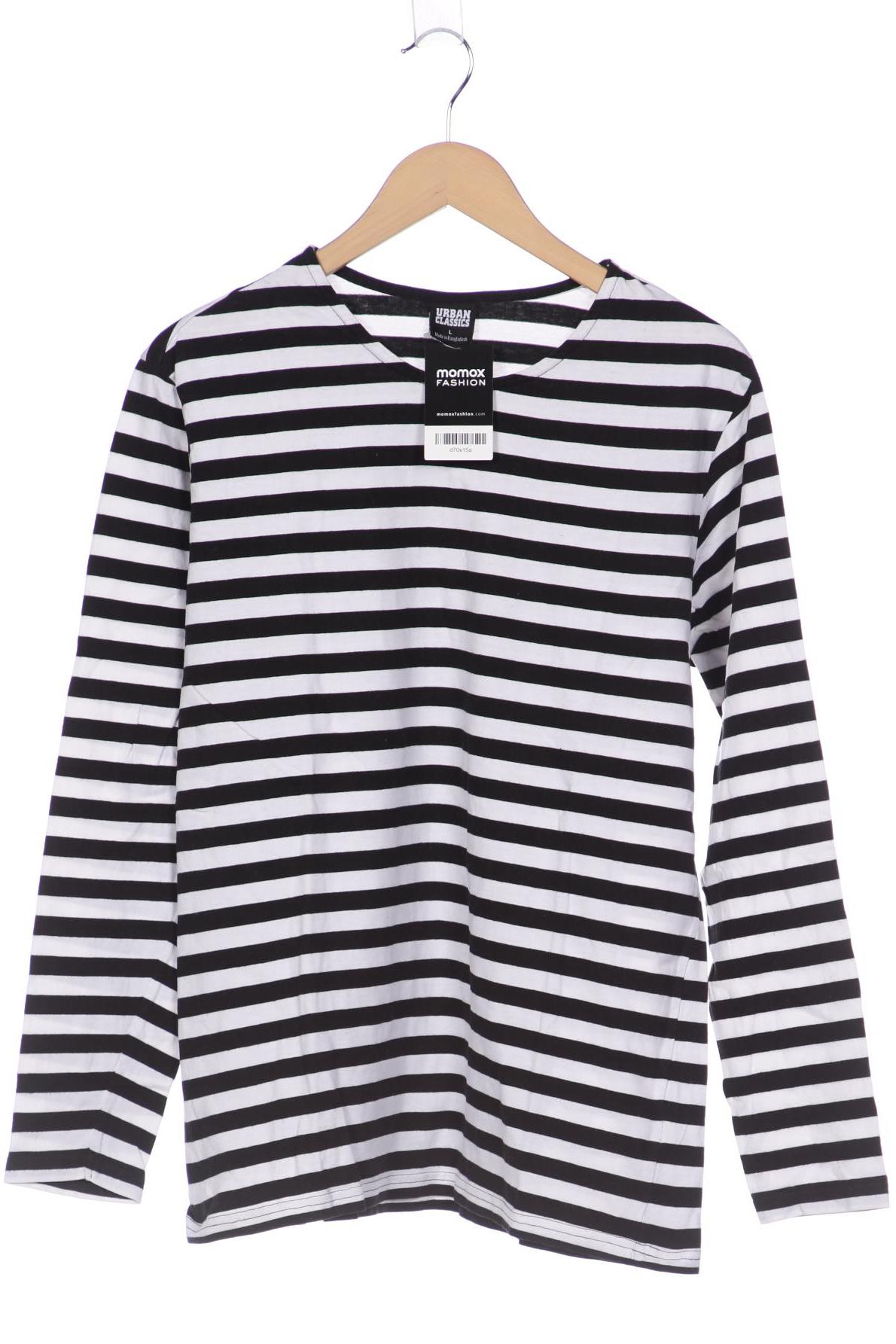 

URBAN CLASSICS Herren Langarmshirt, weiß