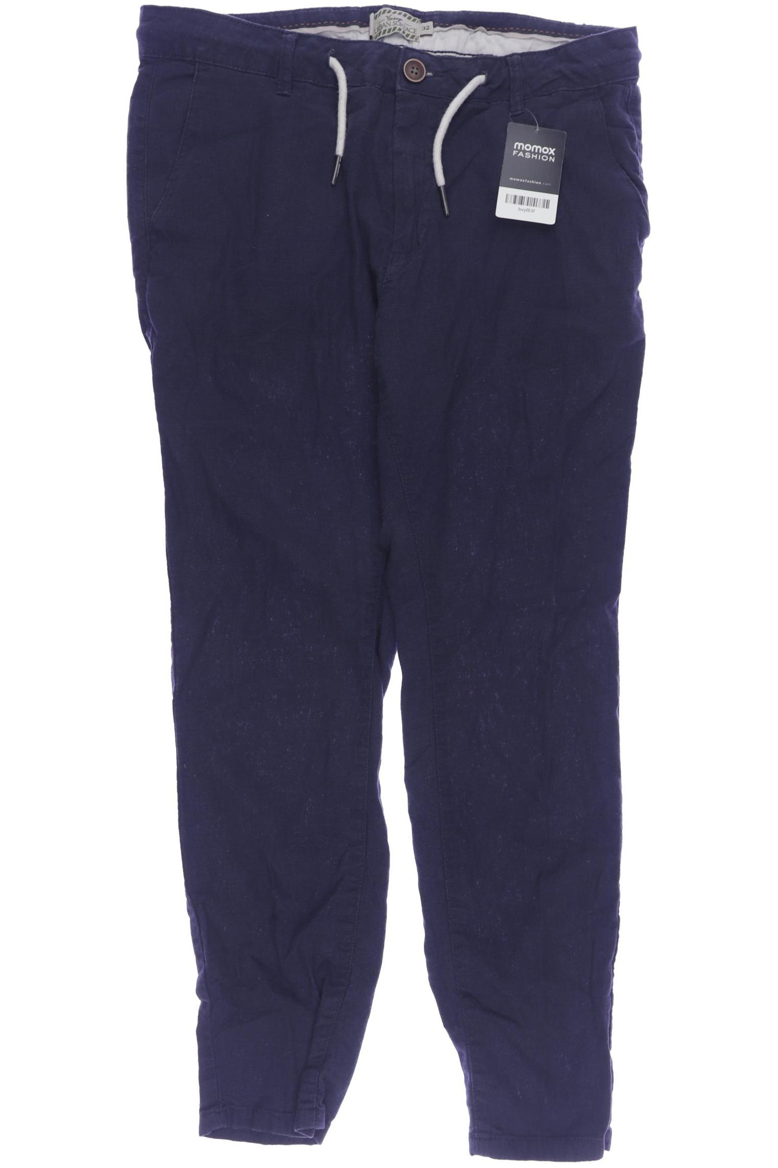 

Urban Classics Herren Stoffhose, marineblau, Gr. 32