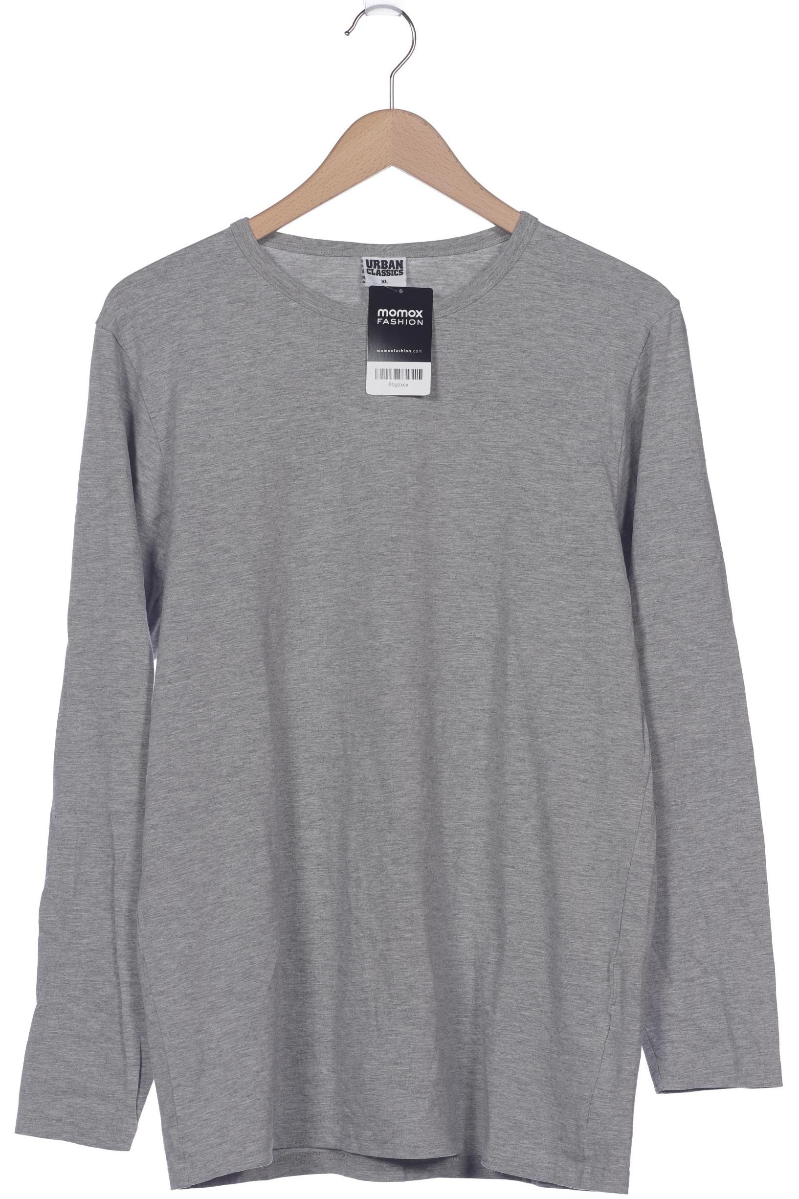 

URBAN CLASSICS Herren Langarmshirt, grau