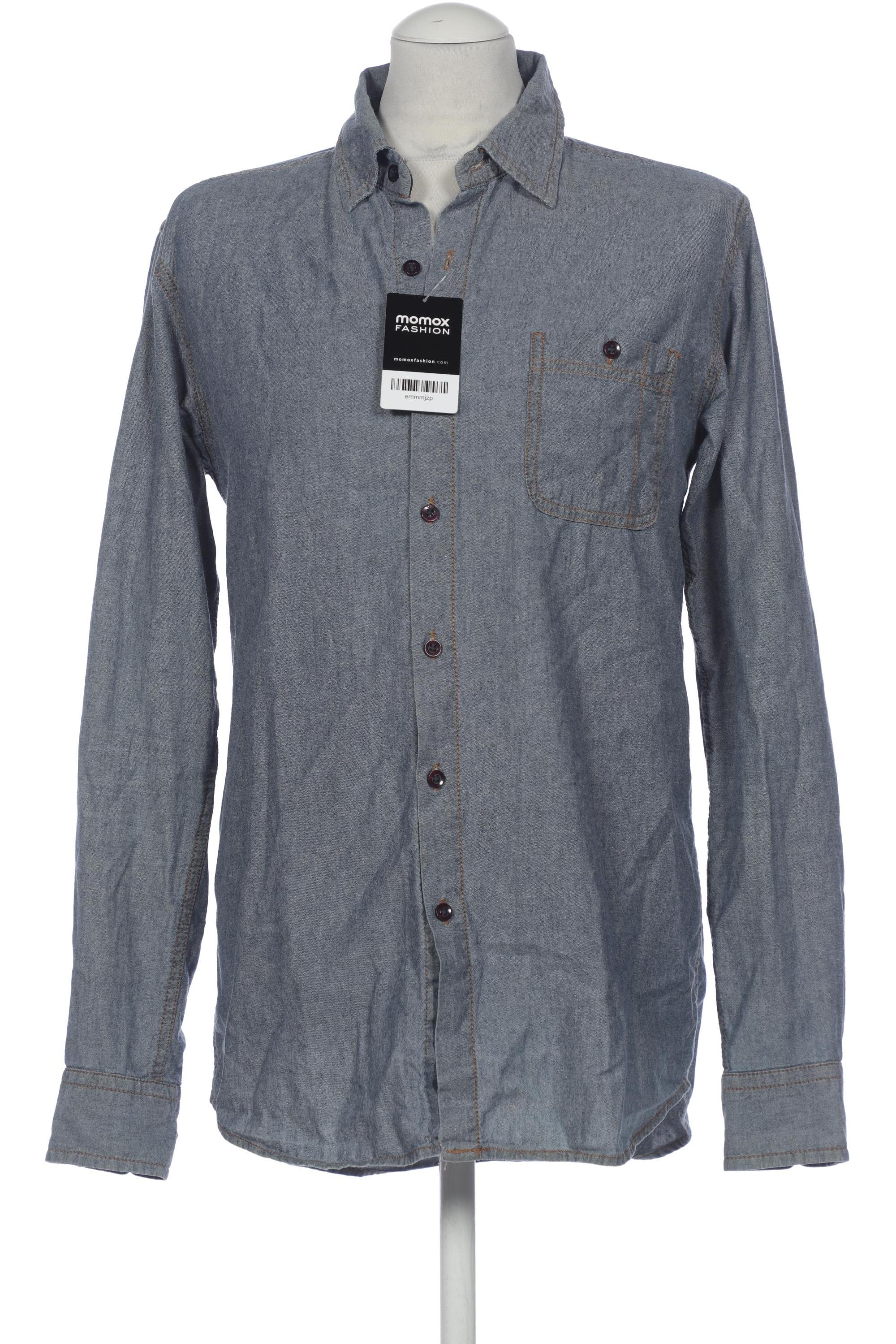 

Urban Classics Herren Hemd, blau, Gr. 48