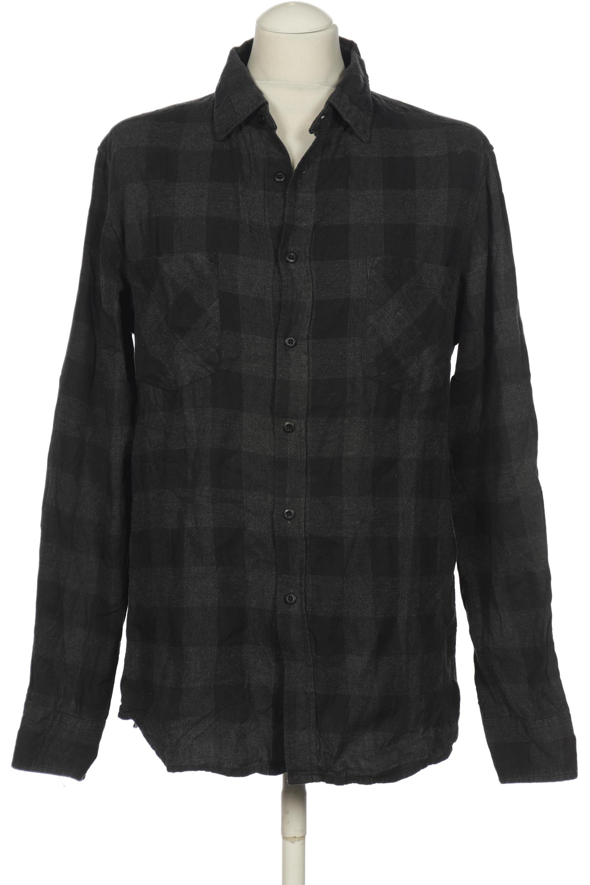 

URBAN CLASSICS Herren Hemd, grau