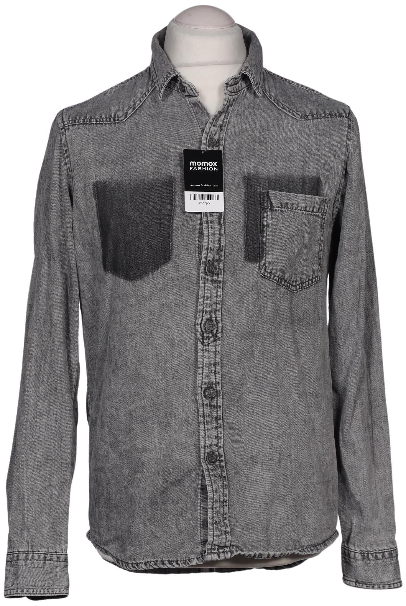 Thumbnail - Urban Classics Herren Hemd, grau, Gr. 48