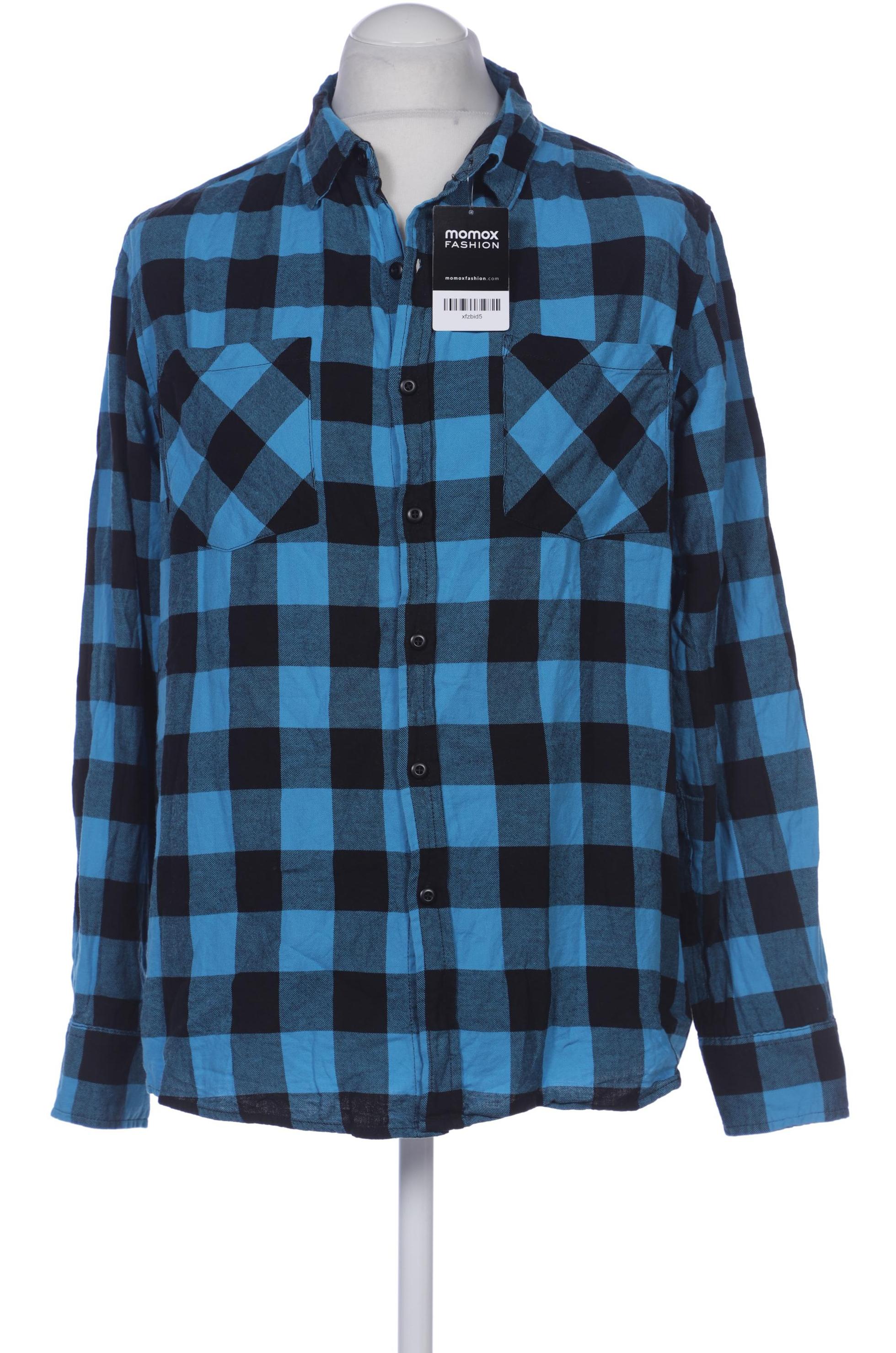 

Urban Classics Herren Hemd, blau, Gr. 54