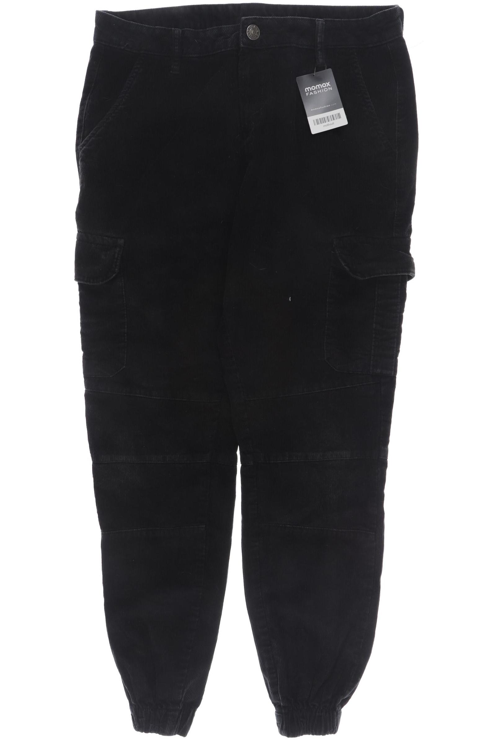 

URBAN CLASSICS Herren Stoffhose, schwarz