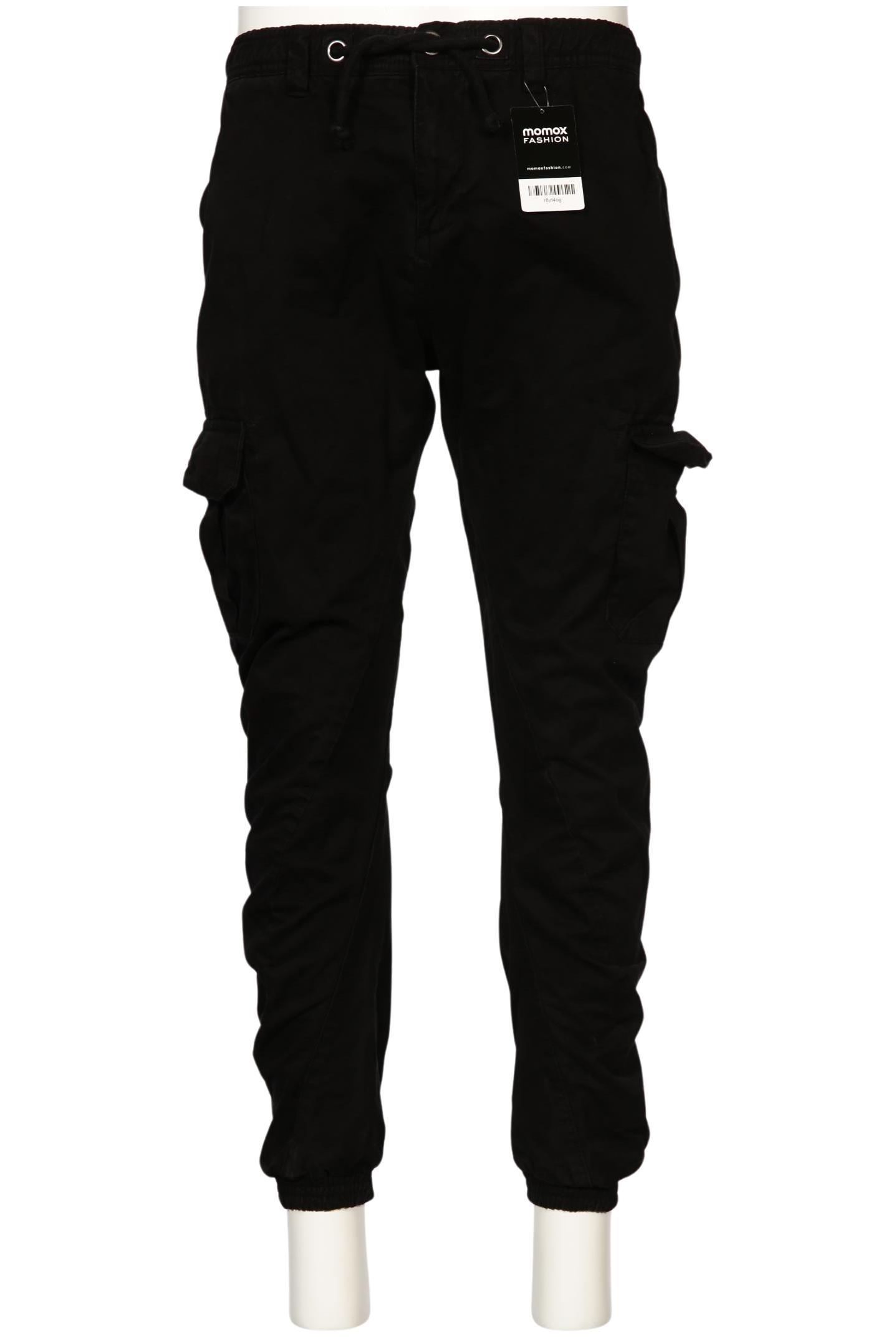 

Urban Classics Herren Stoffhose, schwarz, Gr. 0