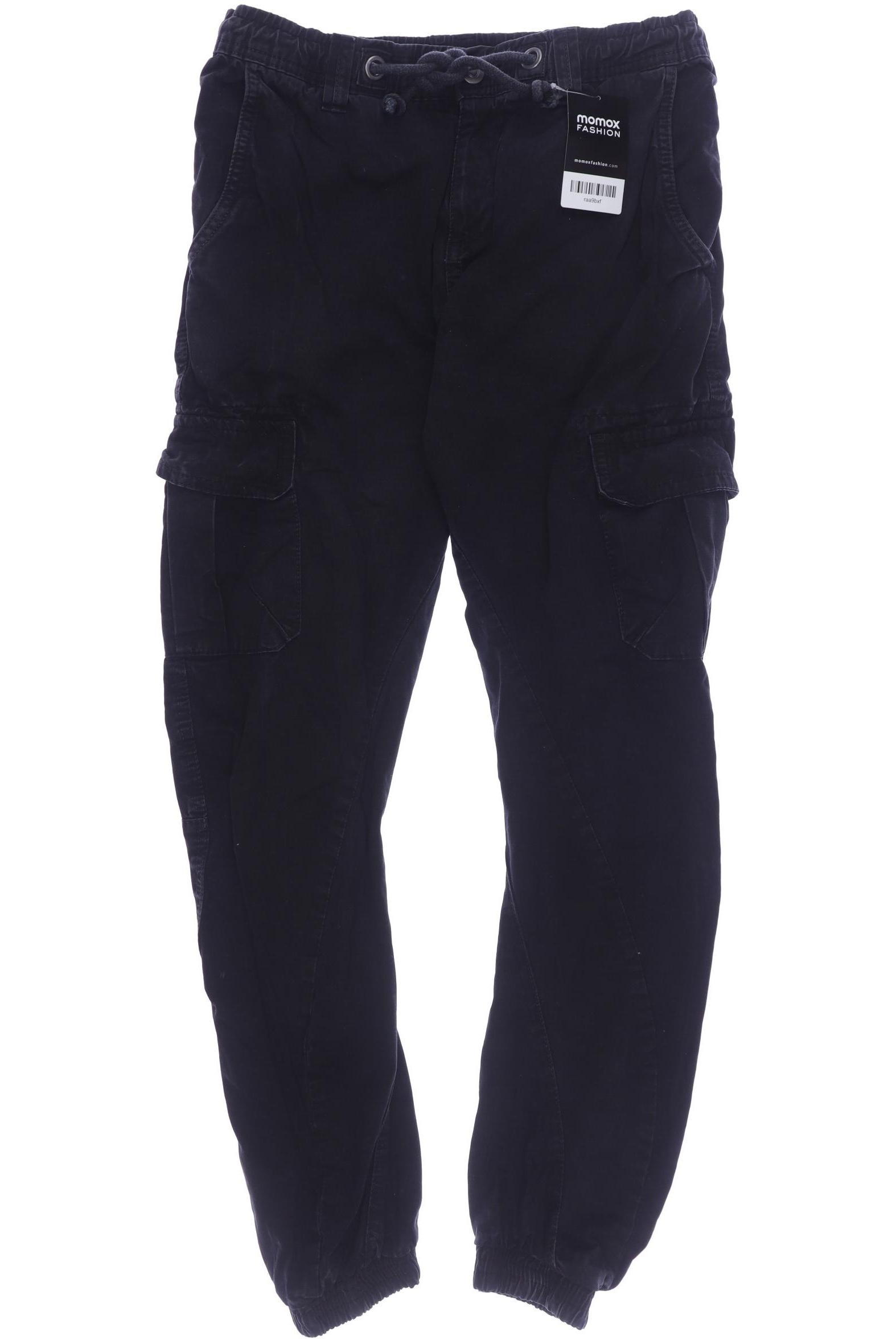 

URBAN CLASSICS Herren Stoffhose, schwarz