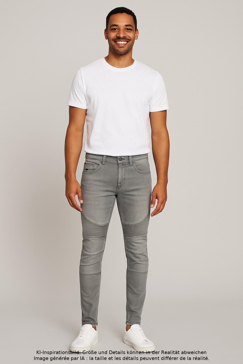 Thumbnail - Urban Classics Herren Jeans, grau, Gr. 32