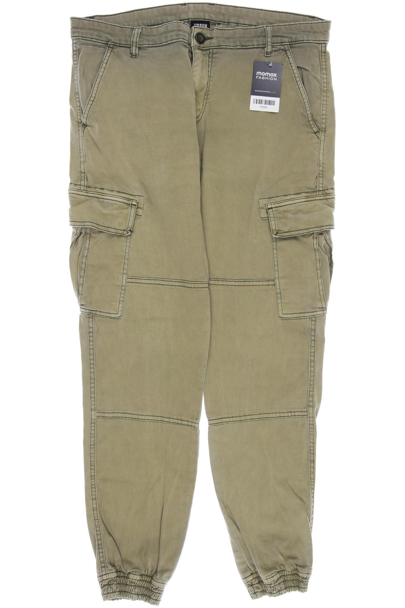 

URBAN CLASSICS Herren Stoffhose, grün