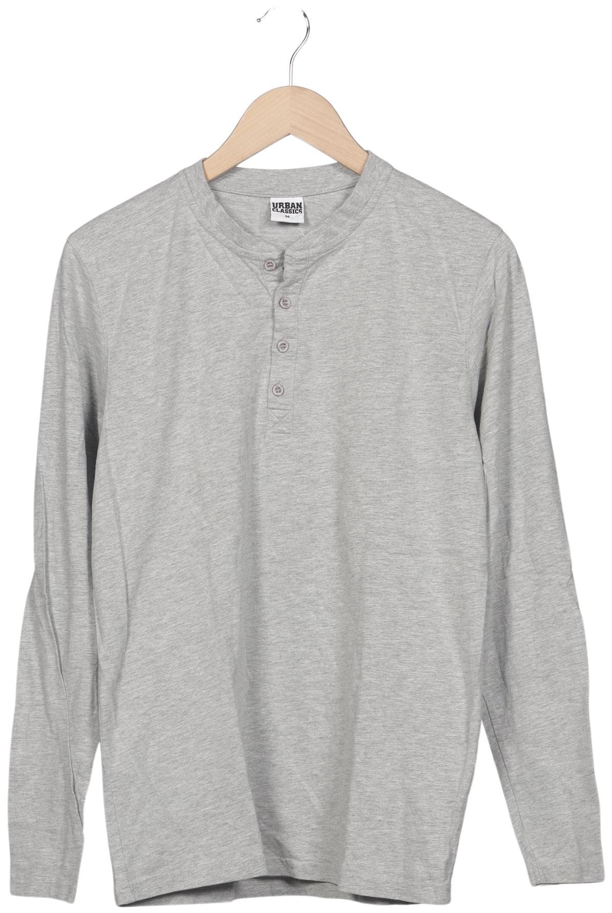 Thumbnail - Urban Classics Herren Langarmshirt, grau, Gr. 48