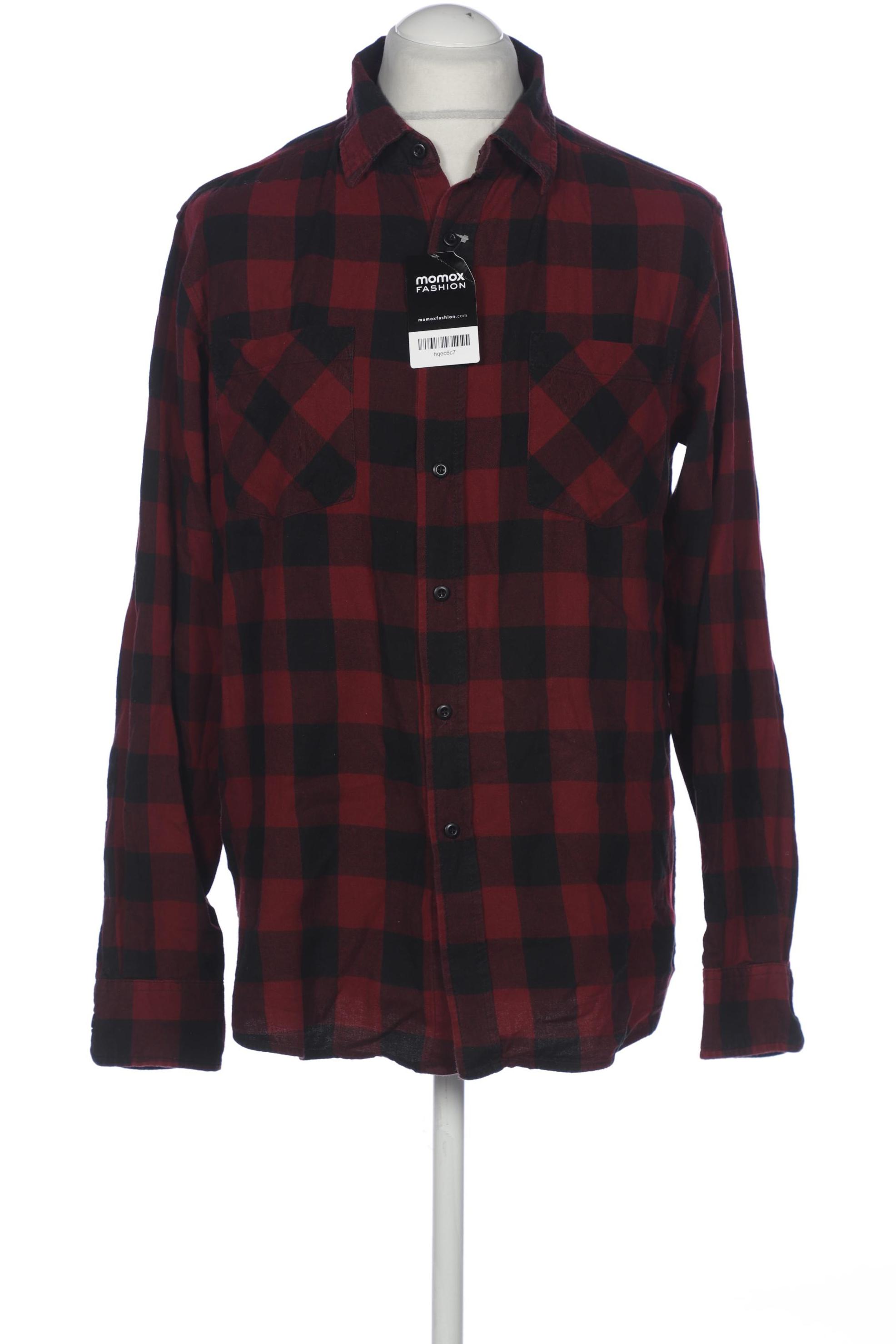 

Urban Classics Herren Hemd, bordeaux, Gr. 54
