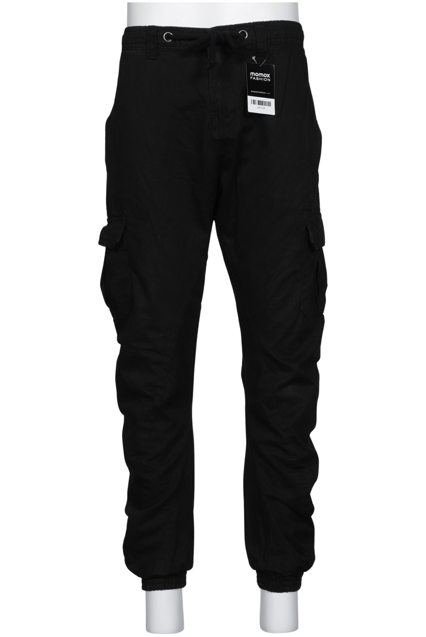 

Urban Classics Herren Stoffhose, schwarz, Gr. 0