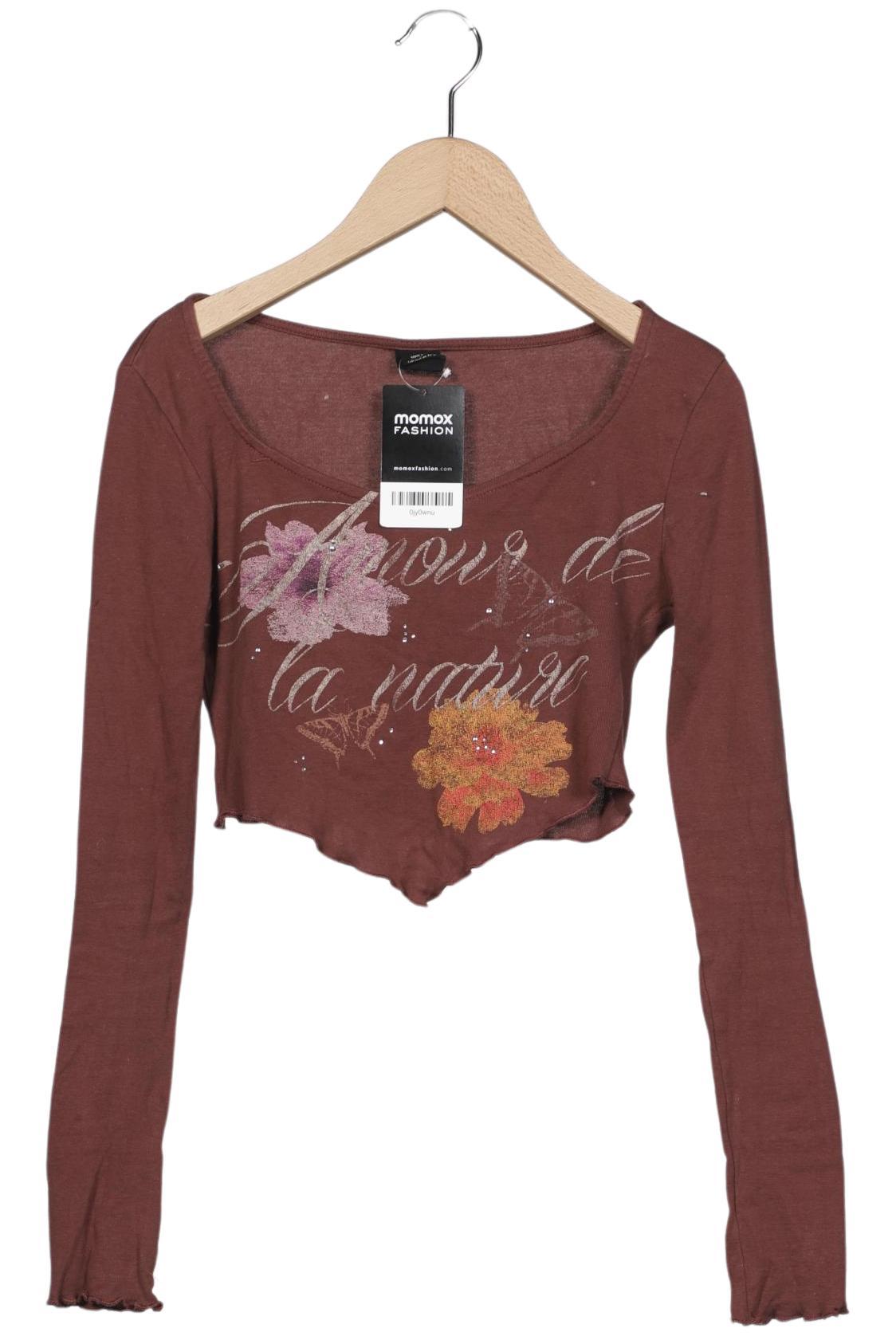 

Urban Outfitters Damen Langarmshirt, braun, Gr. 34