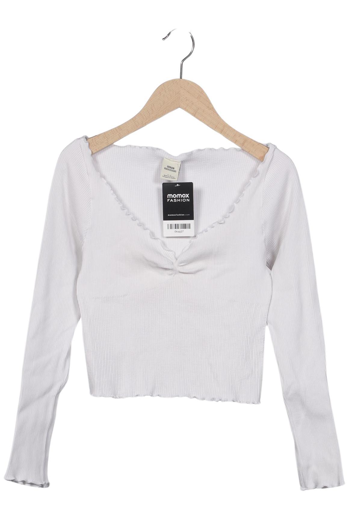 

Urban Outfitters Damen Langarmshirt, weiß, Gr. 42