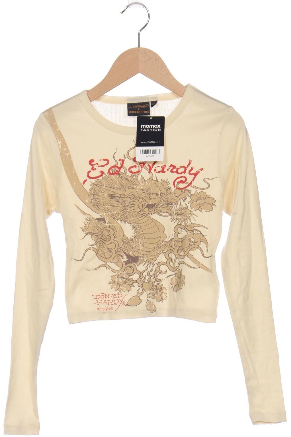 

Urban Outfitters Damen Langarmshirt, cremeweiß, Gr. 34