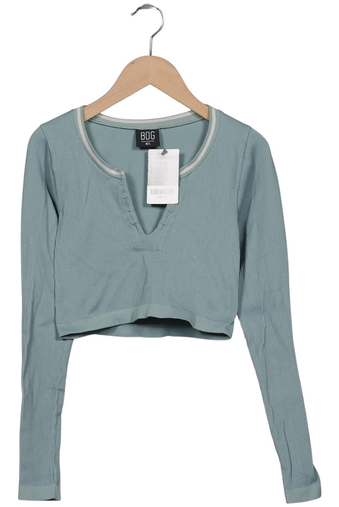 

Urban Outfitters Damen Langarmshirt, türkis, Gr. 38
