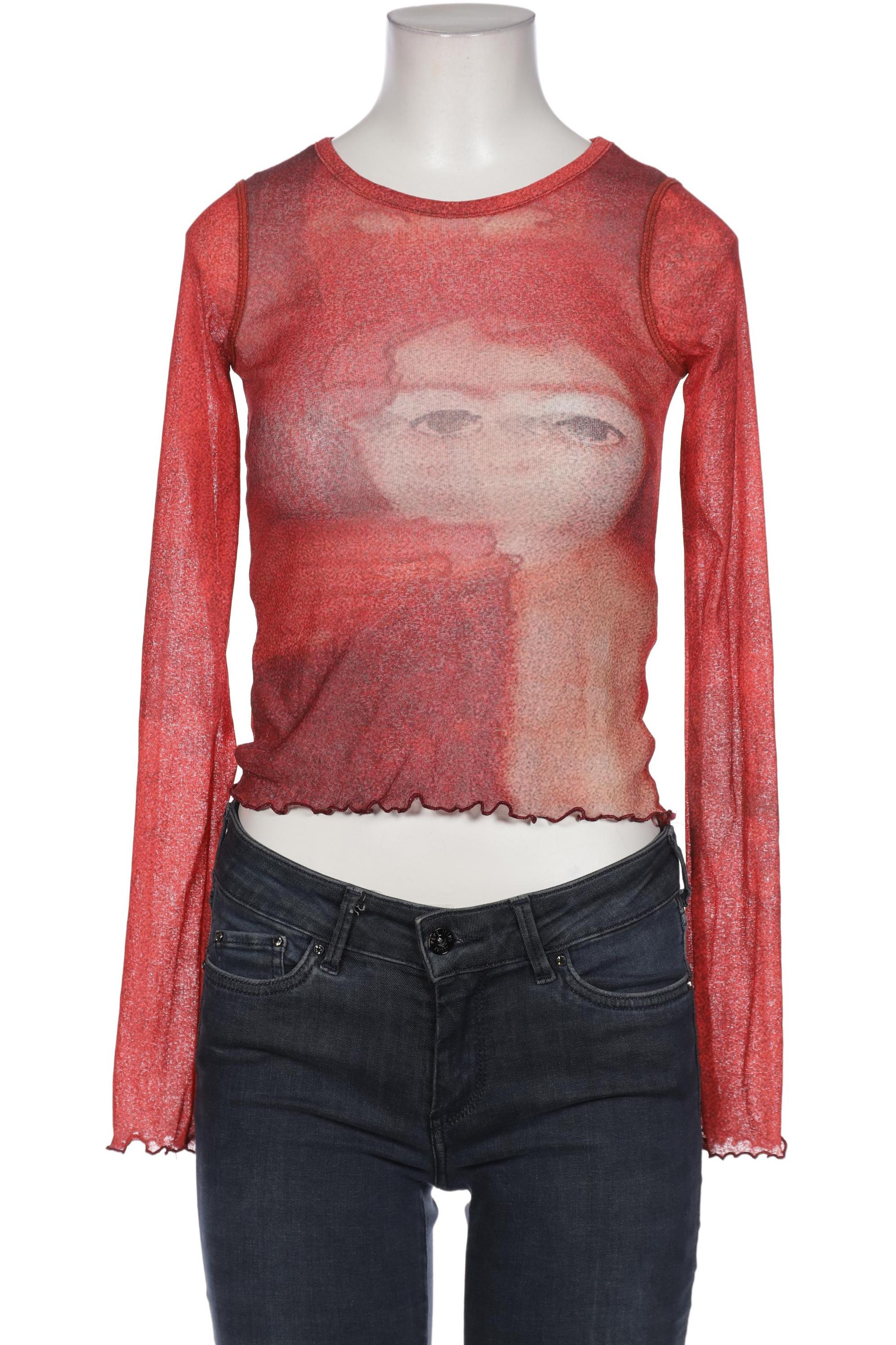 

Urban Outfitters Damen Langarmshirt, rot, Gr. 32