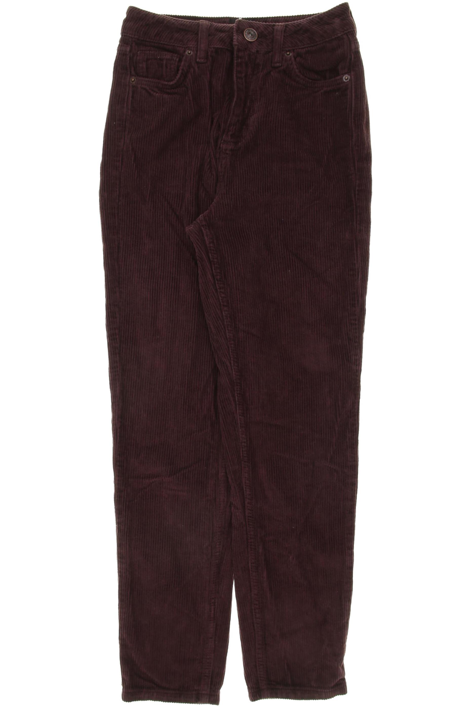 

Urban Outfitters Damen Stoffhose, bordeaux, Gr. 24